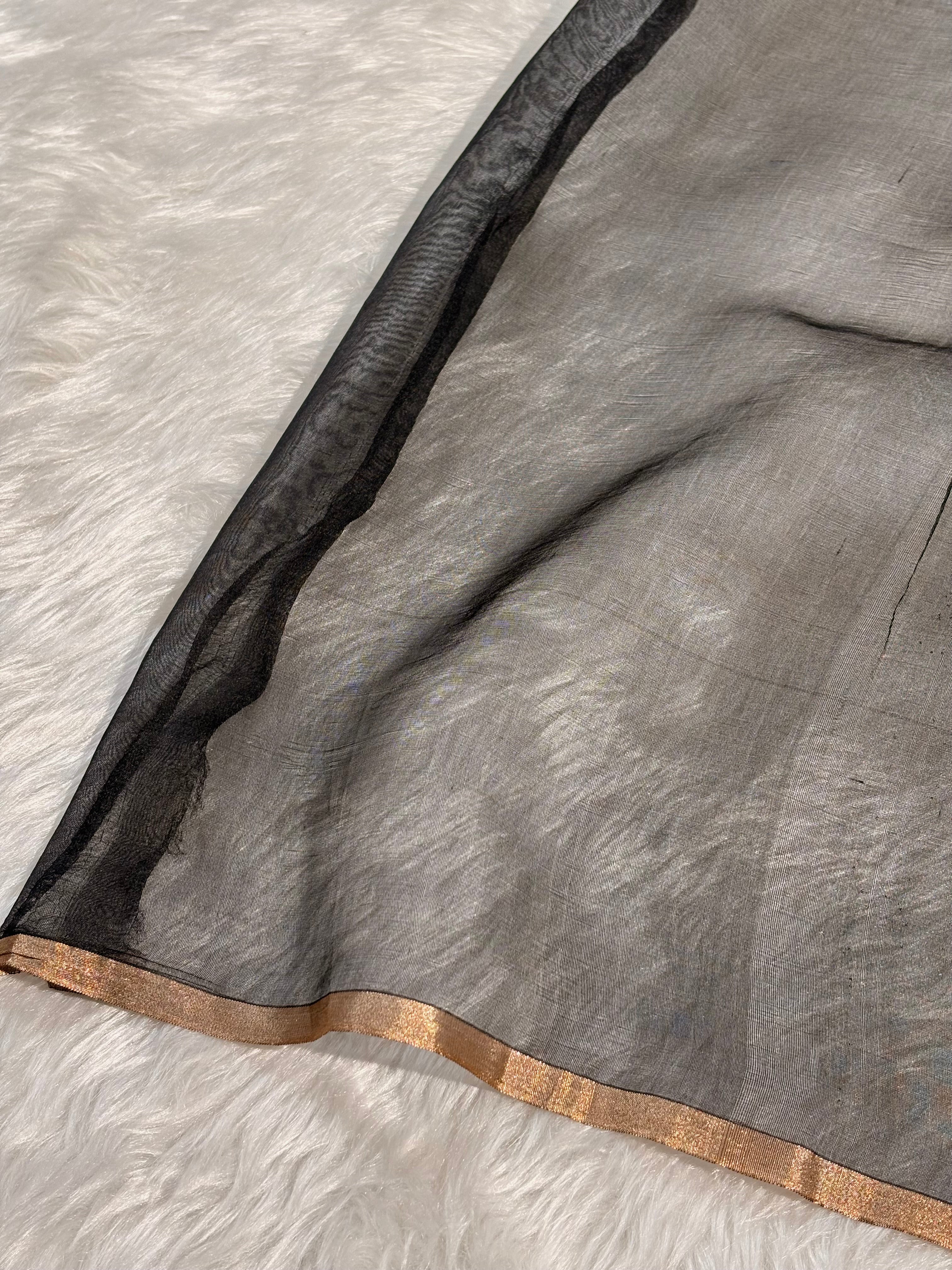 Pure Kora Organza Handloom Banarasi Saree