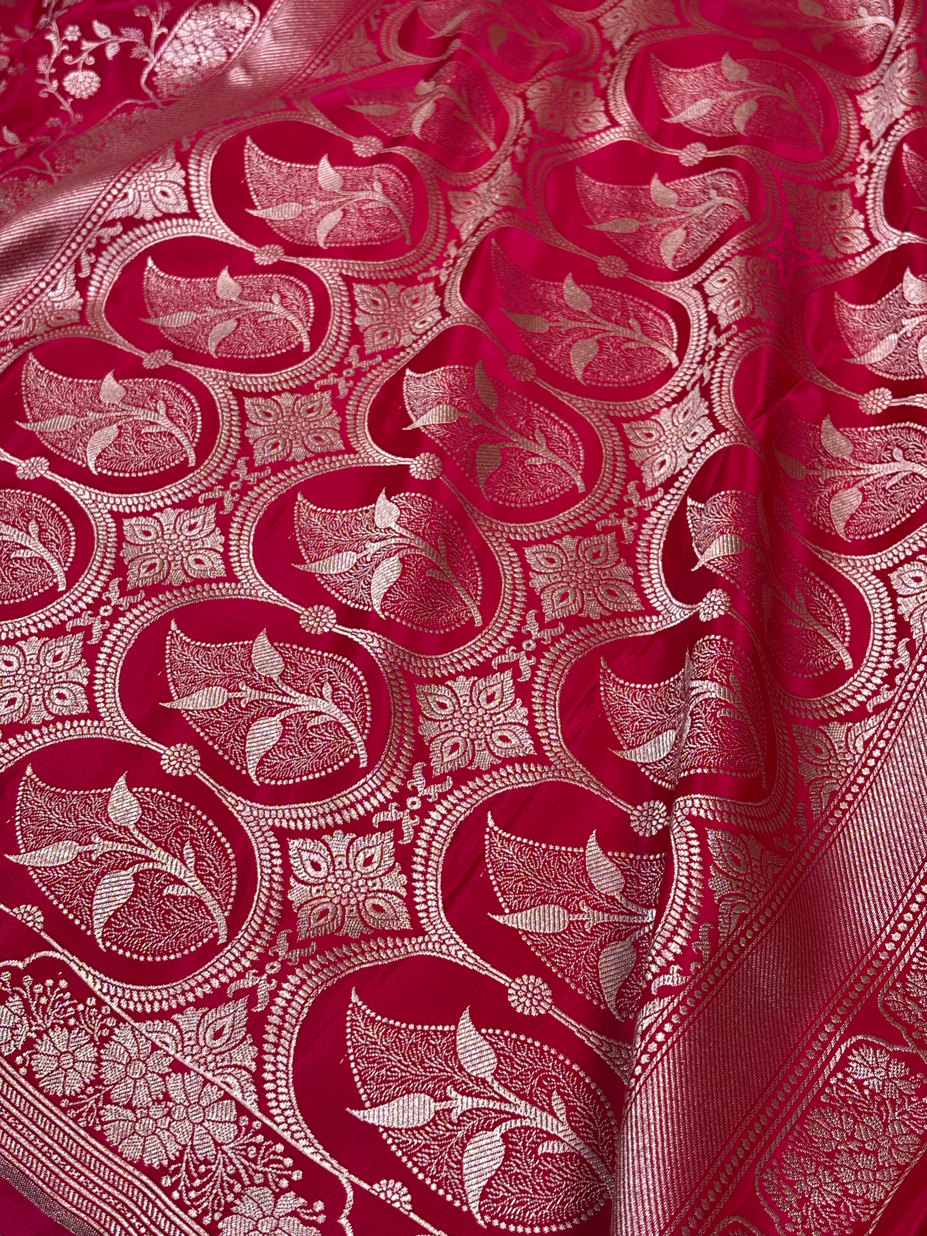 Mashru Katan Banarasi Saree