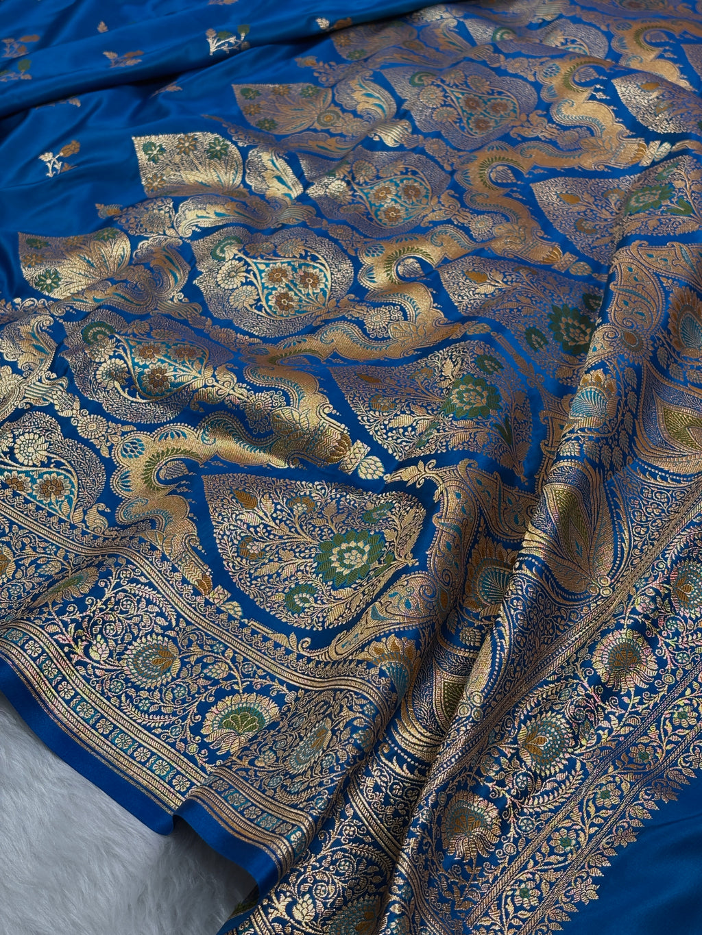Premium Mashru Katan Banarasi Saree
