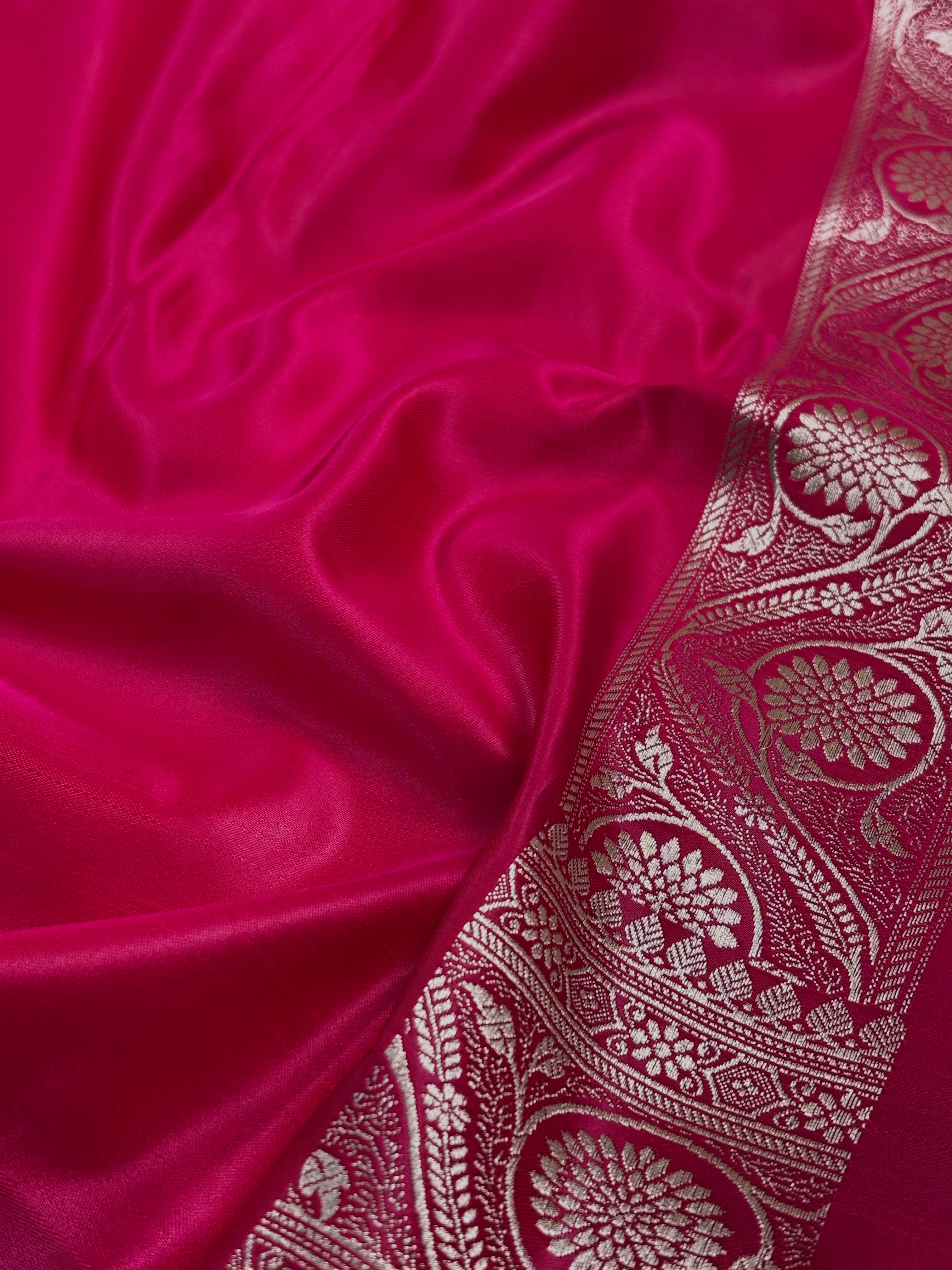 Mashru Katan Banarasi Saree