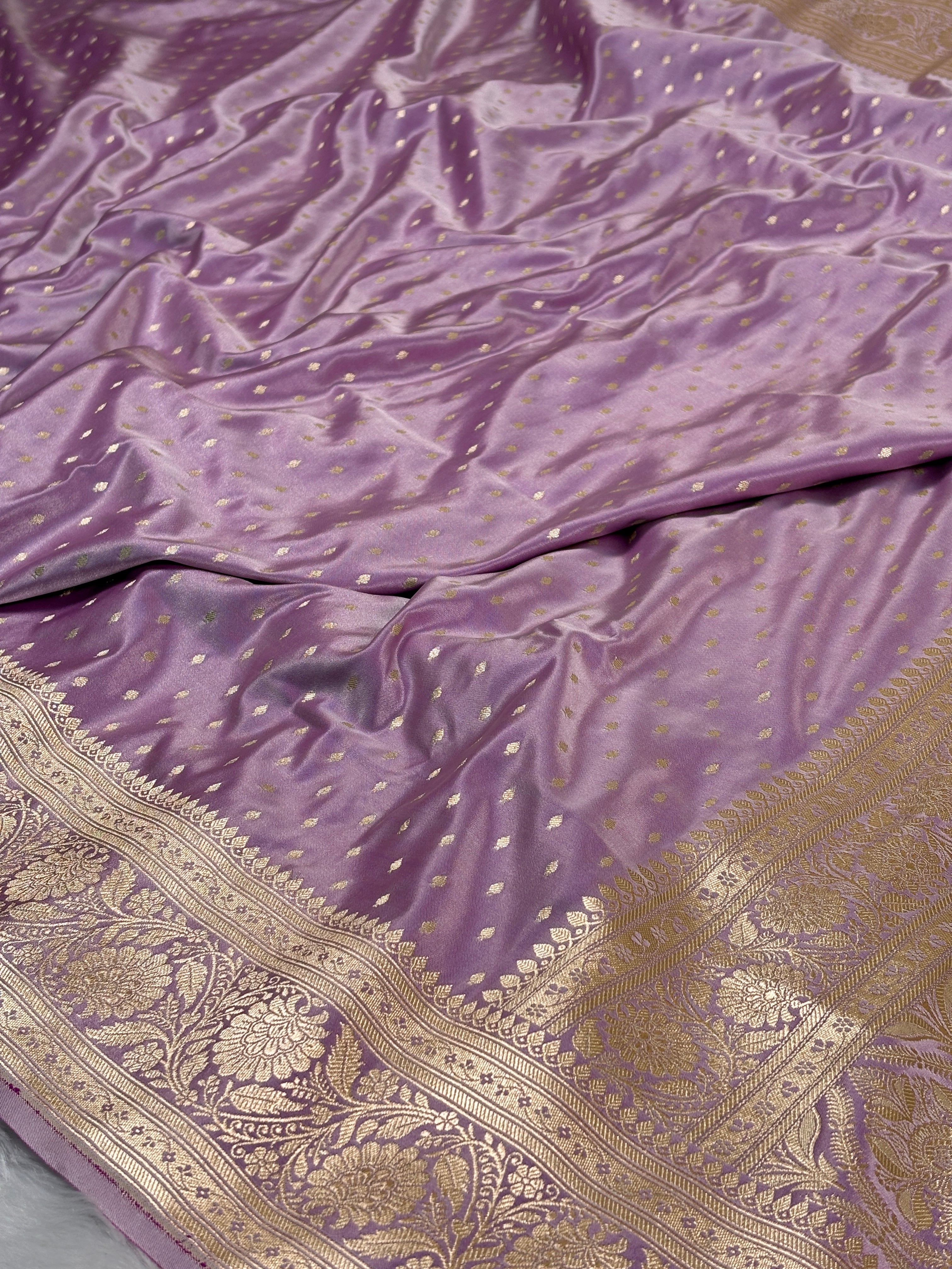 Mashru Katan Banarasi Saree