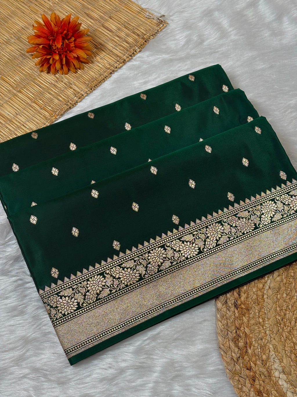 Premium Mashru Katan Banarasi Saree
