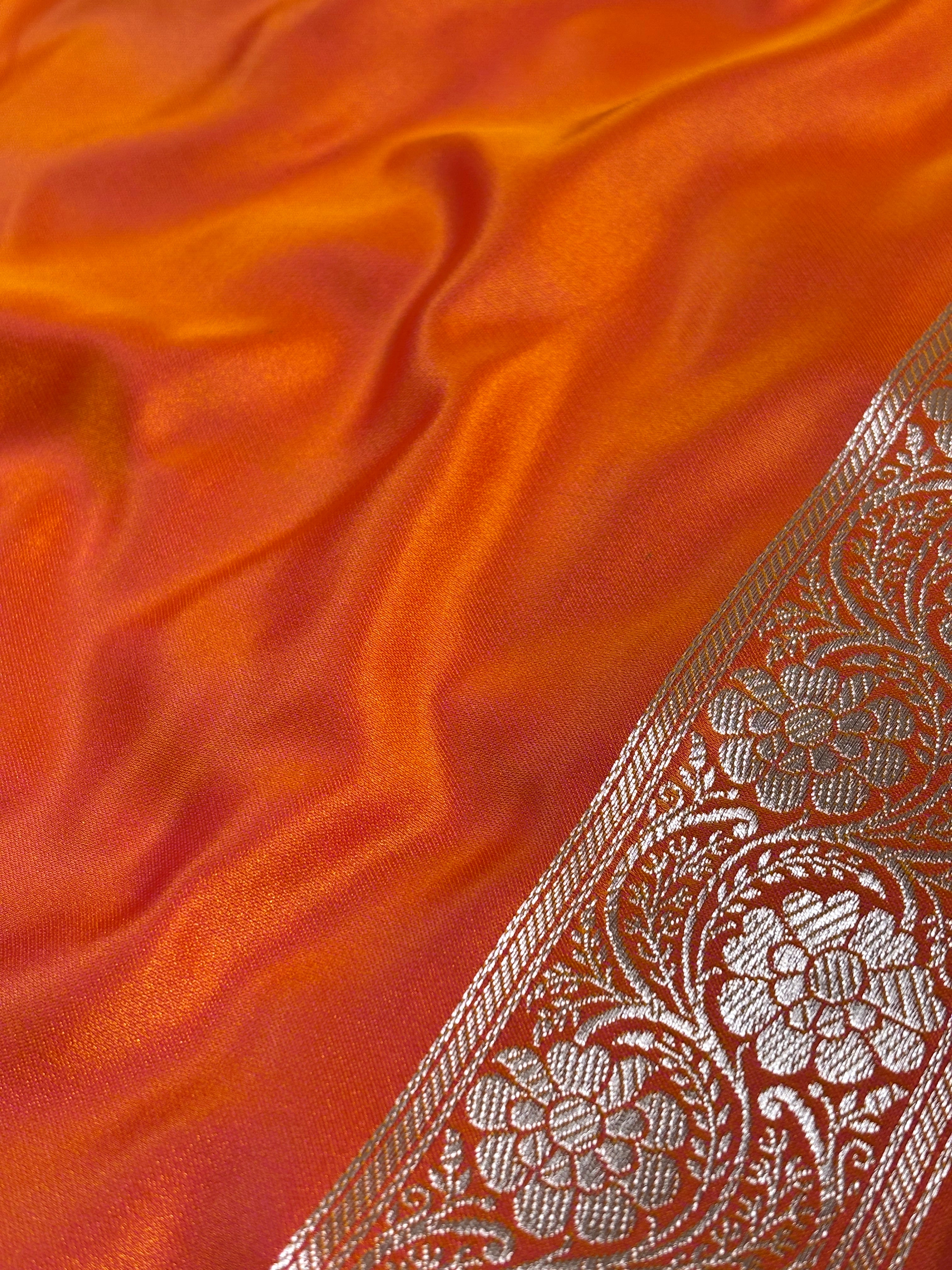 Mashru Katan Banarasi Saree