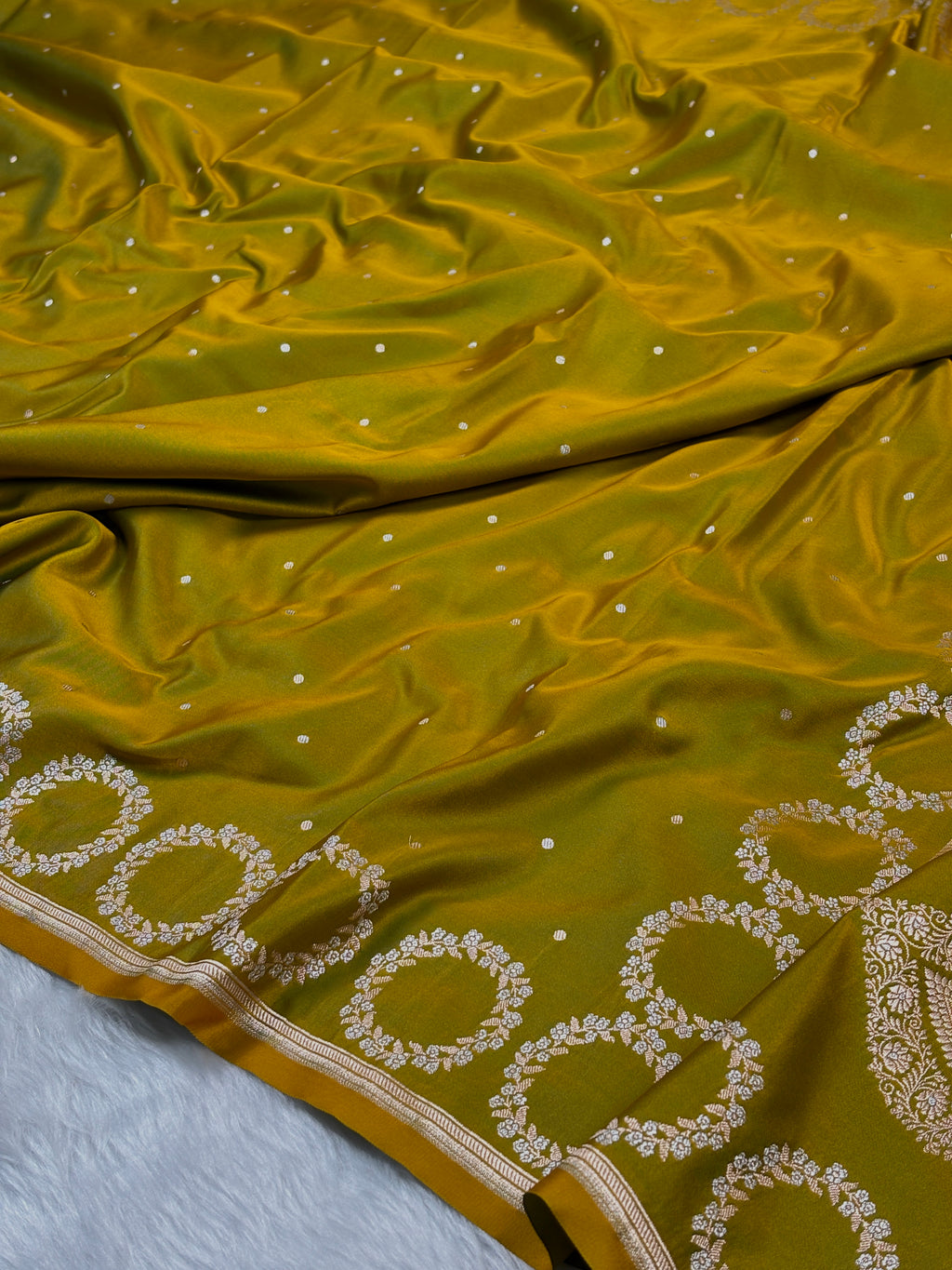Premium Mashru Katan Banarasi Saree