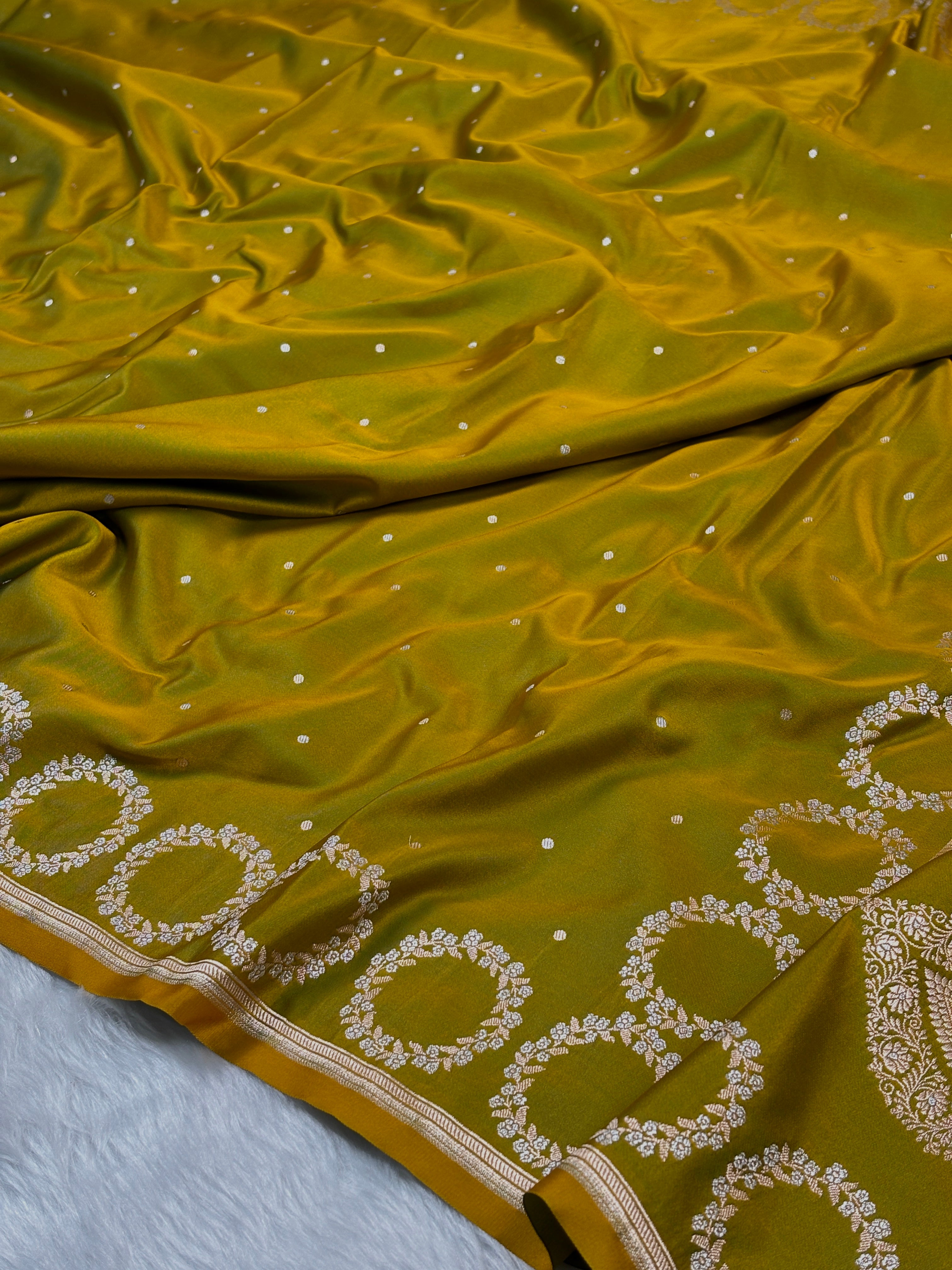 Premium Mashru Katan Banarasi Saree