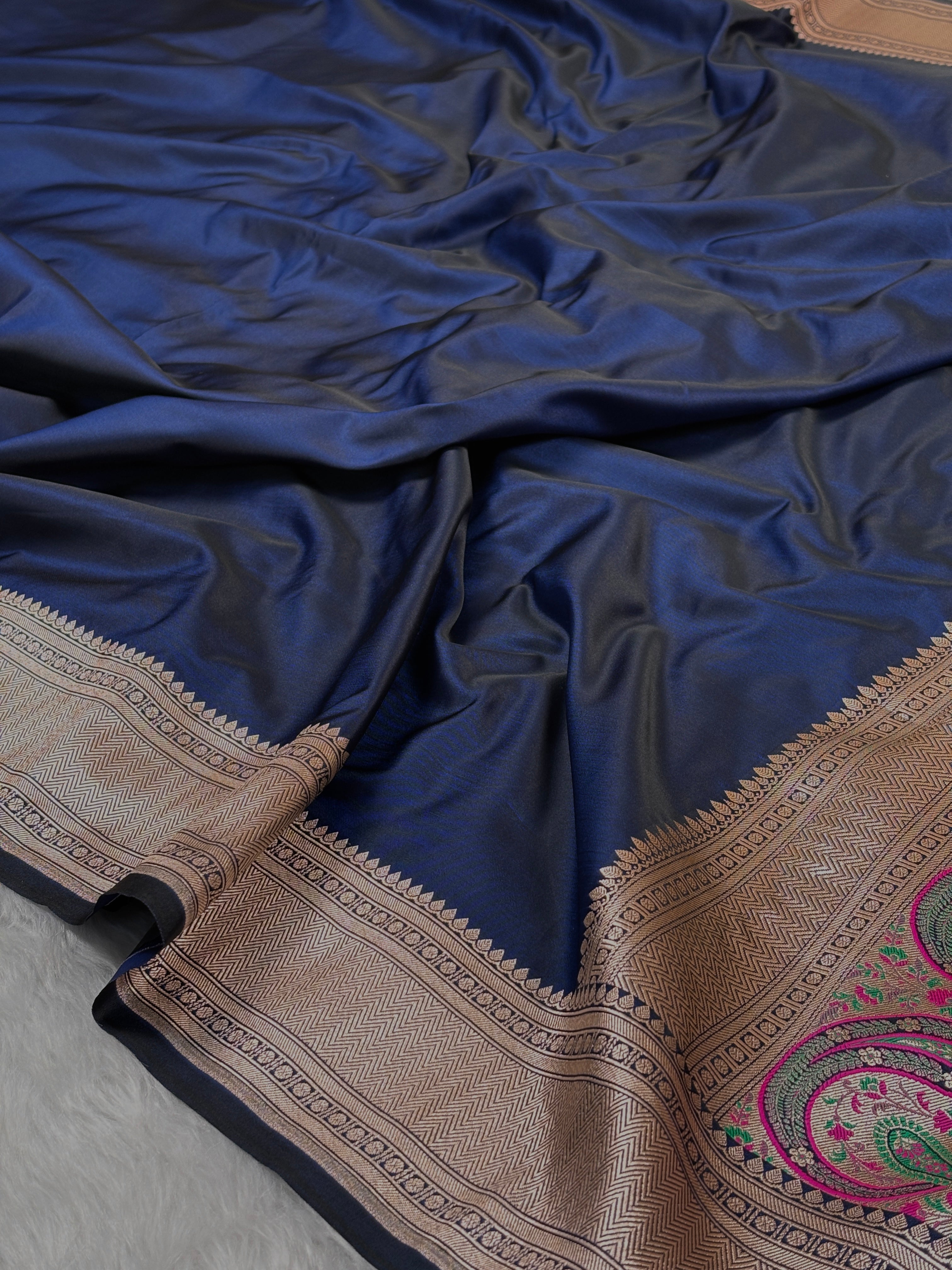 Premium Mashru Katan Banarasi Saree