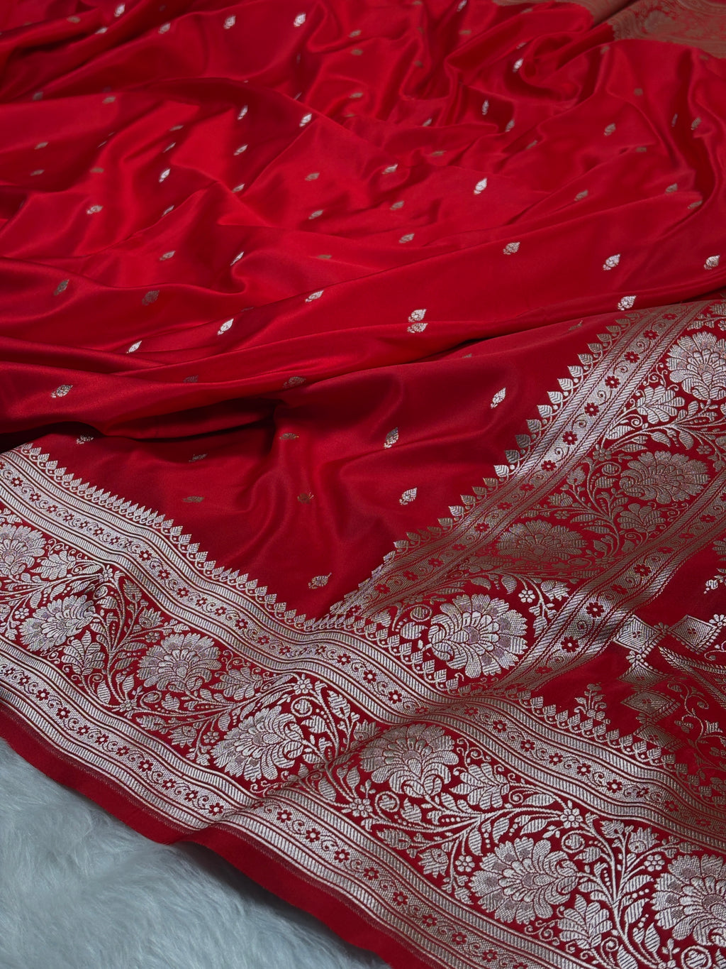 Mashru Katan Banarasi Saree