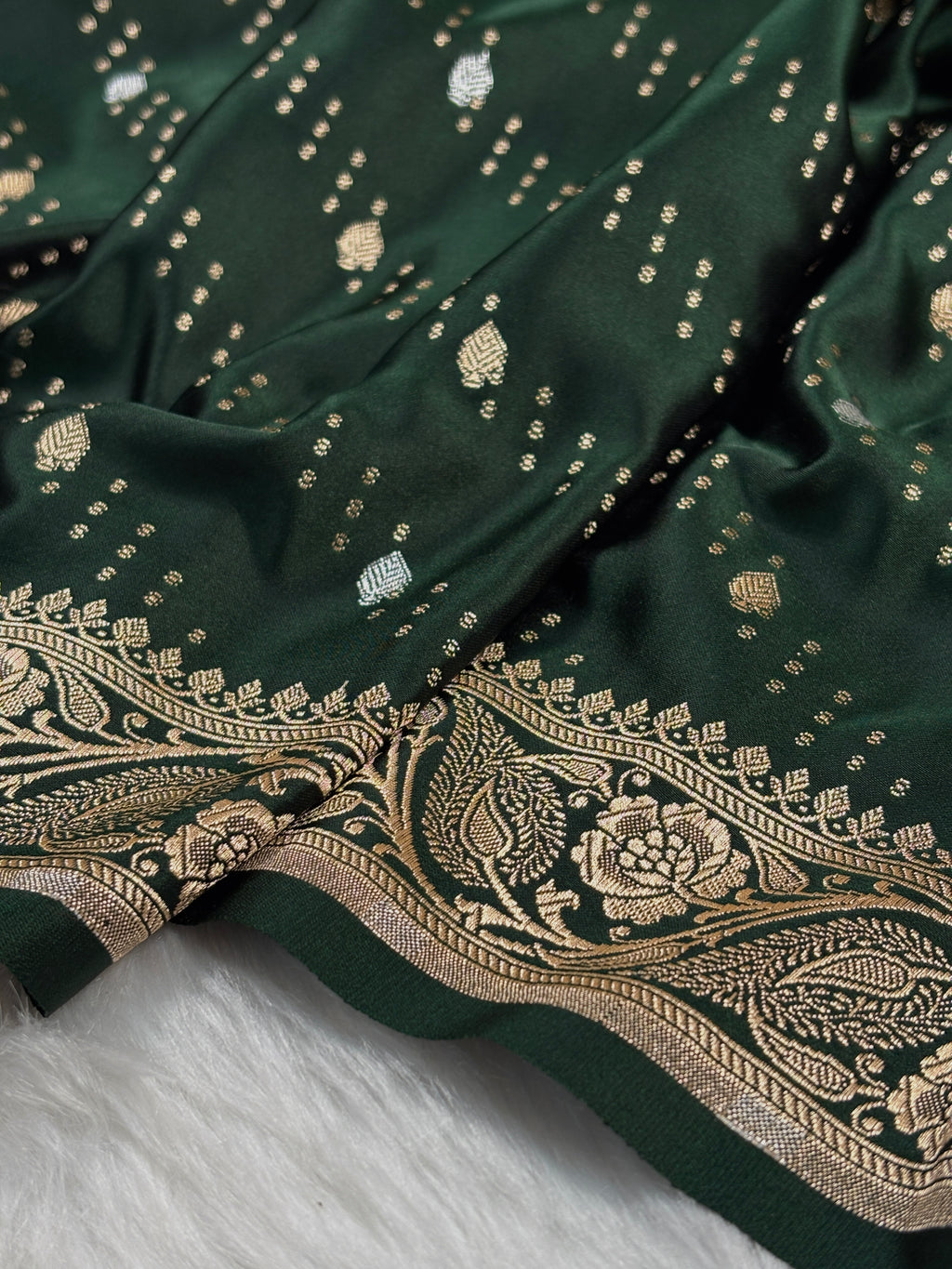 Mashru Katan Banarasi Saree