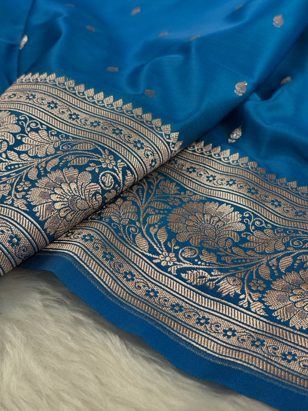 Mashru Katan Banarasi Saree
