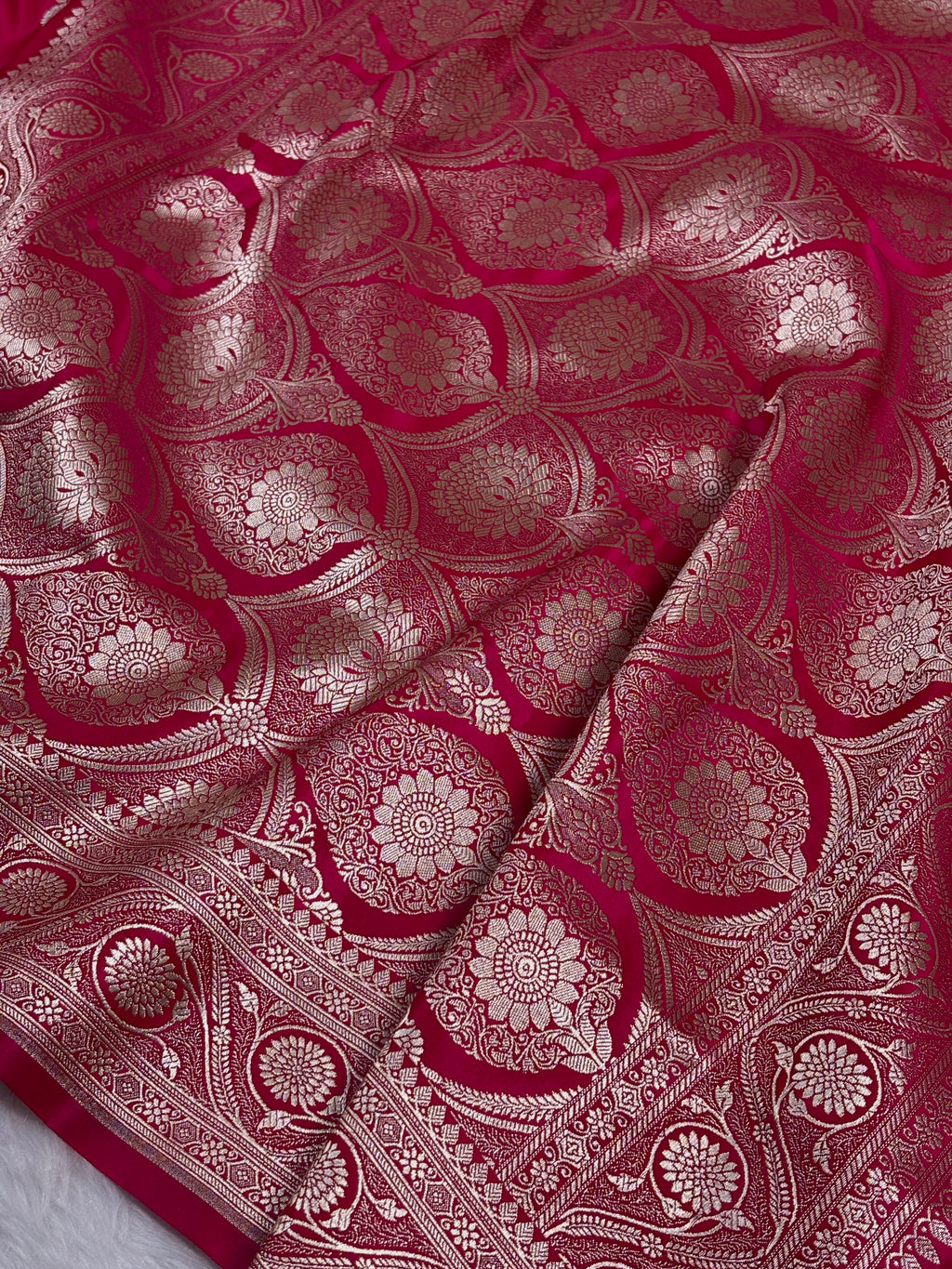 Mashru Katan Banarasi Saree