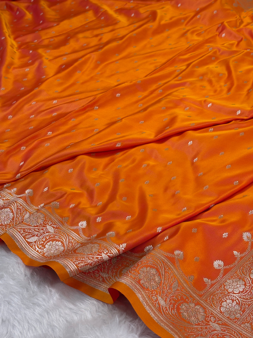 Mashru Katan Banarasi Saree
