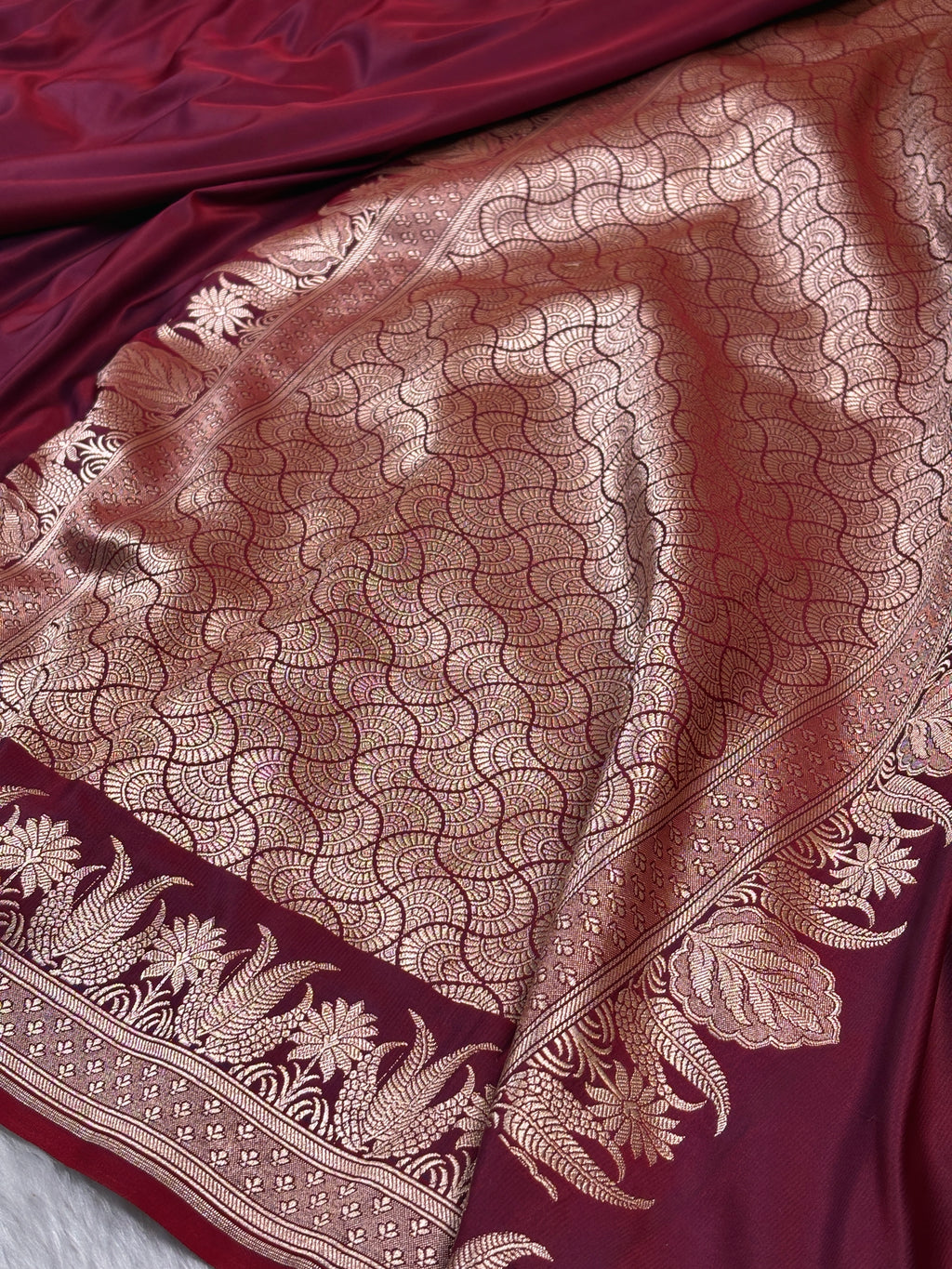 Premium Mashru Katan Banarasi Saree