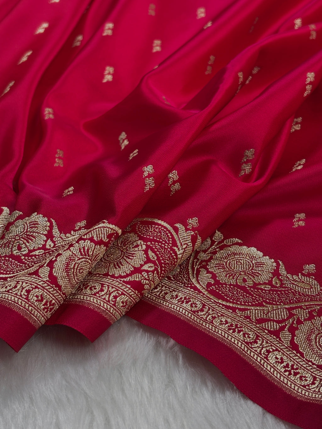 Mashru Katan Banarasi Saree