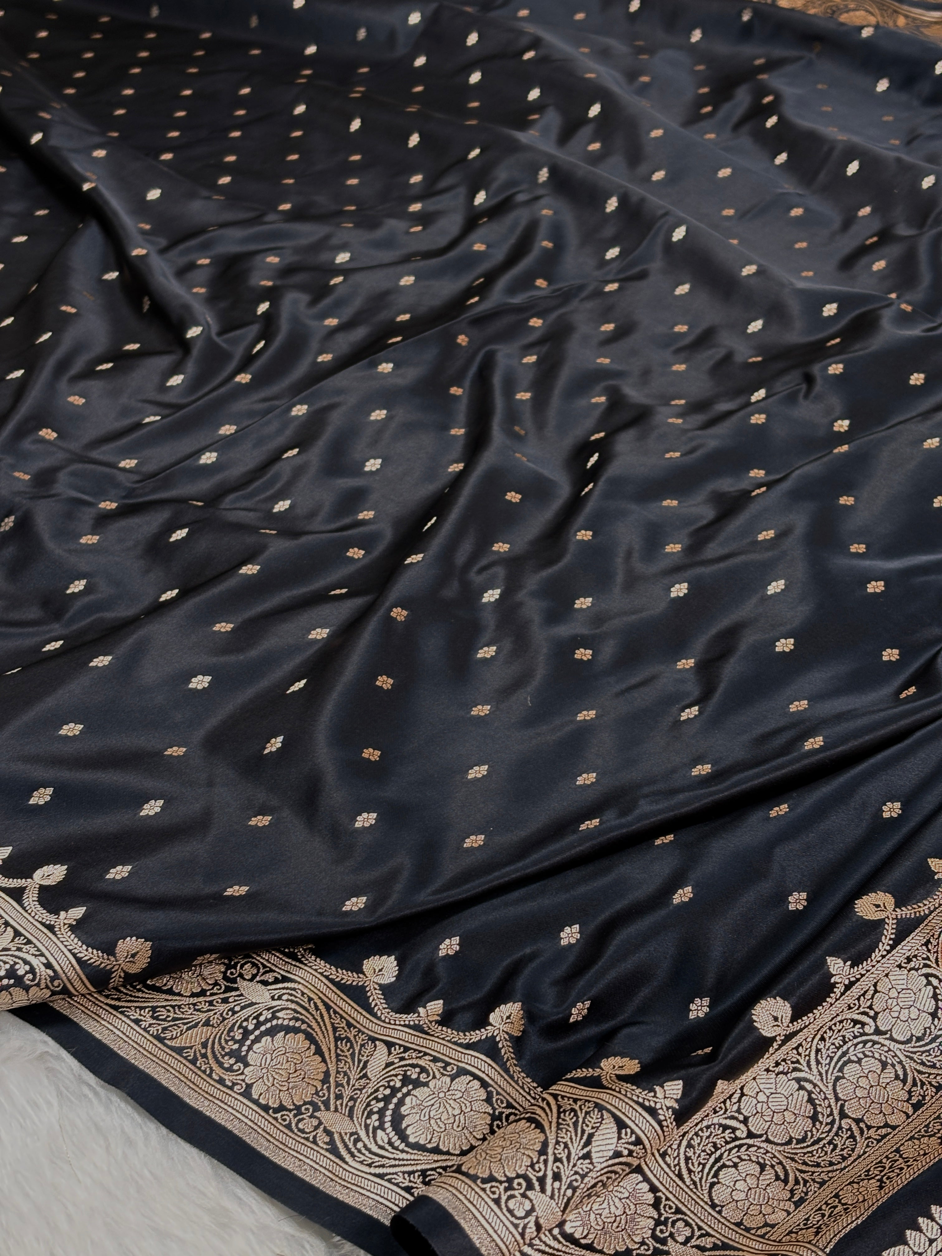 Mashru Katan Banarasi Saree