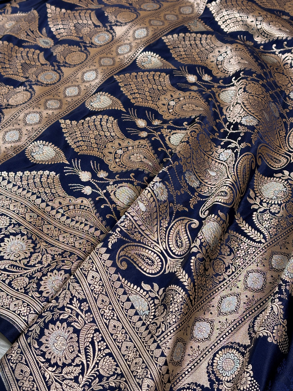 Mashru Katan Banarasi Saree