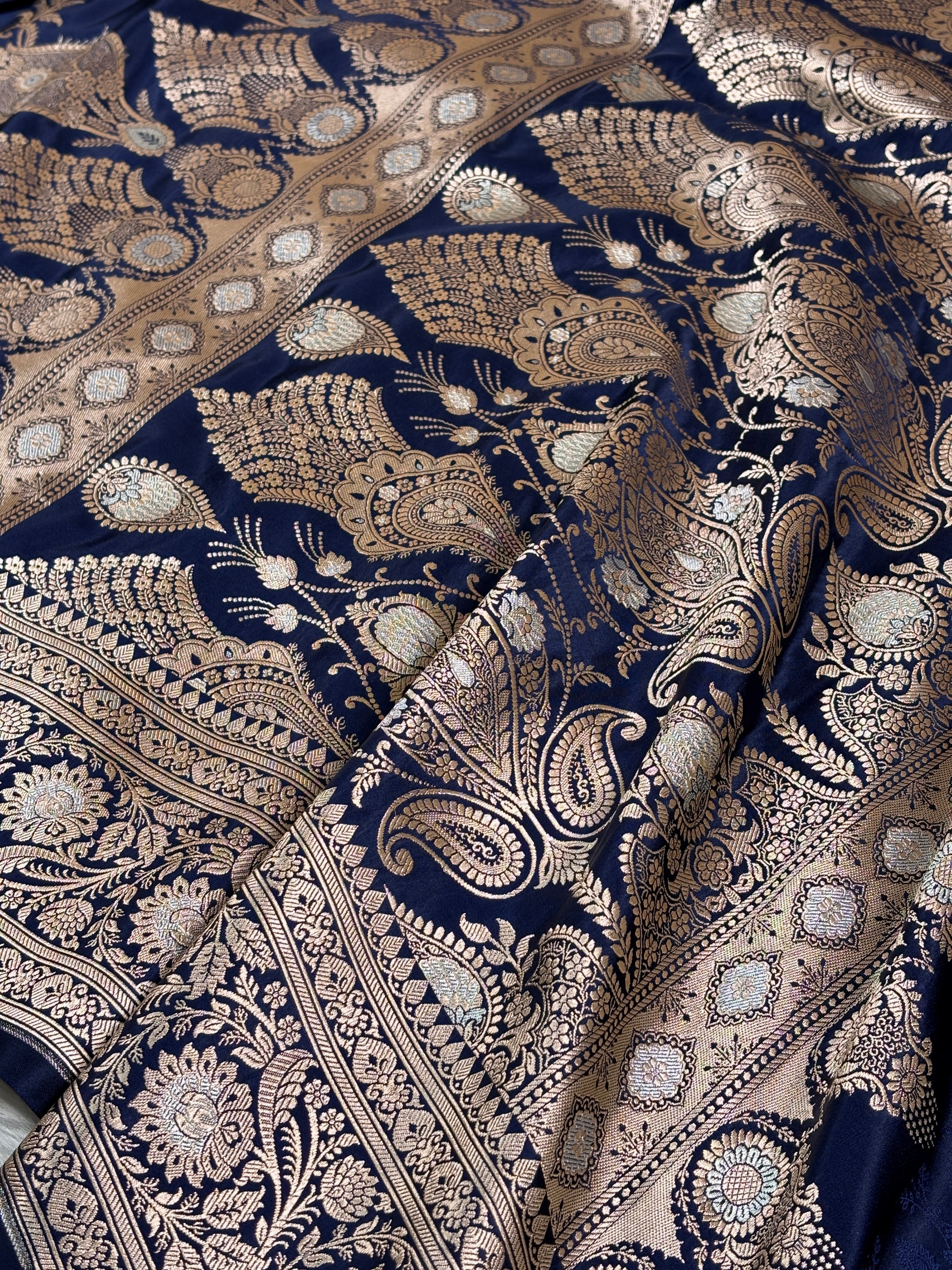 Mashru Katan Banarasi Saree