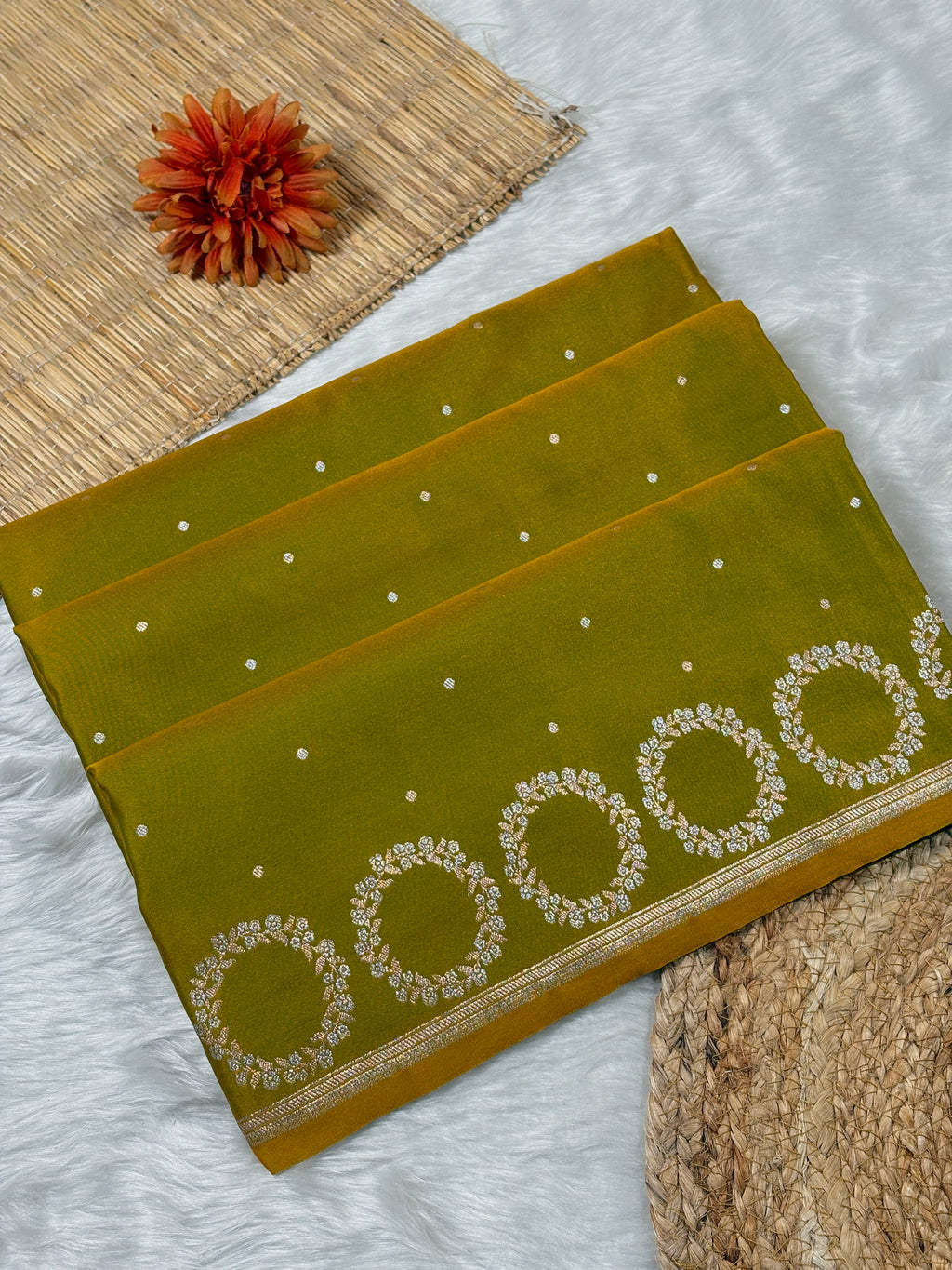 Premium Mashru Katan Banarasi Saree