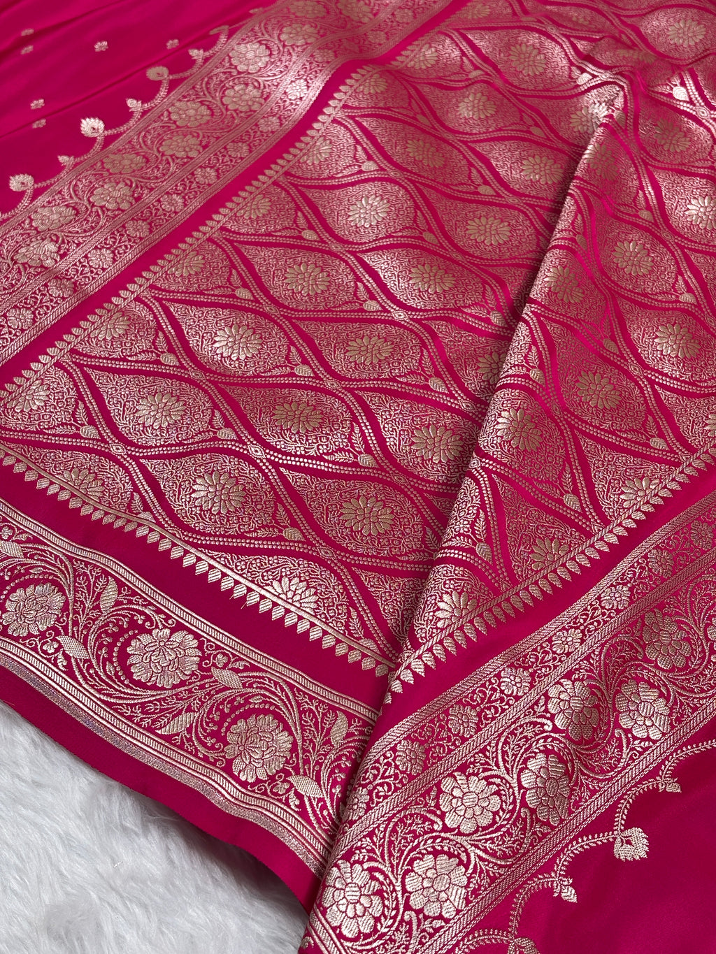 Mashru Katan Banarasi Saree