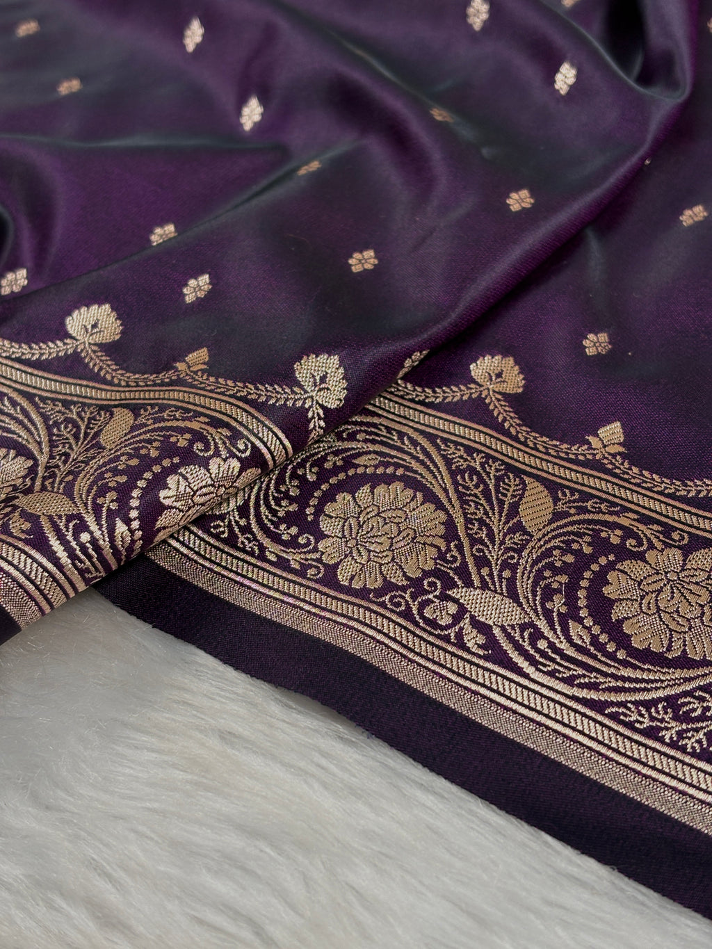 Mashru Katan Banarasi Saree