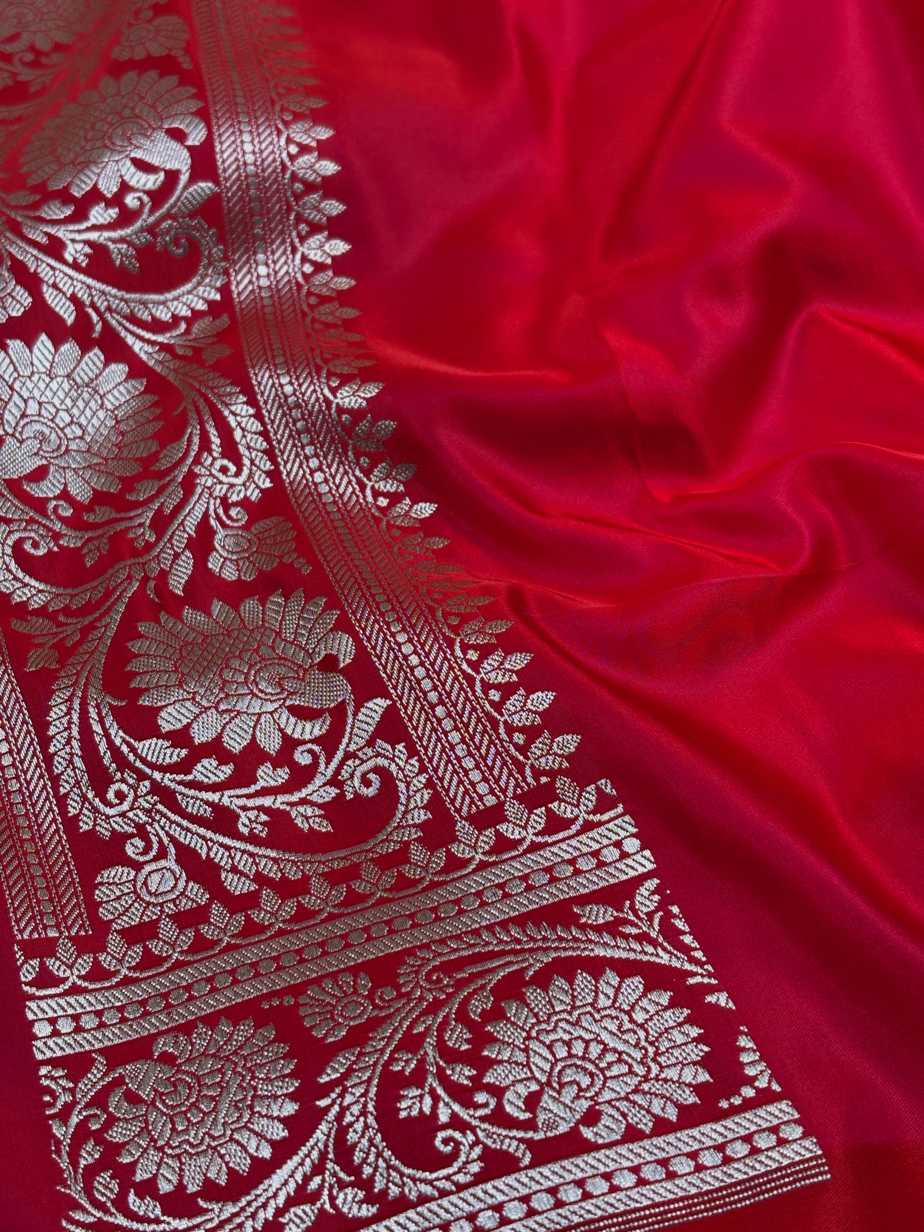 Mashru Katan Banarasi Saree