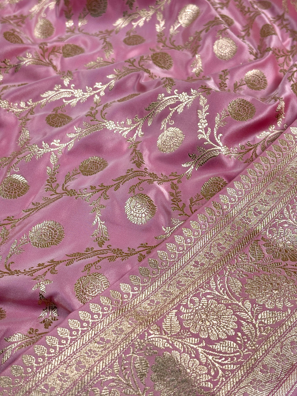 Mashru Katan Banarasi Saree