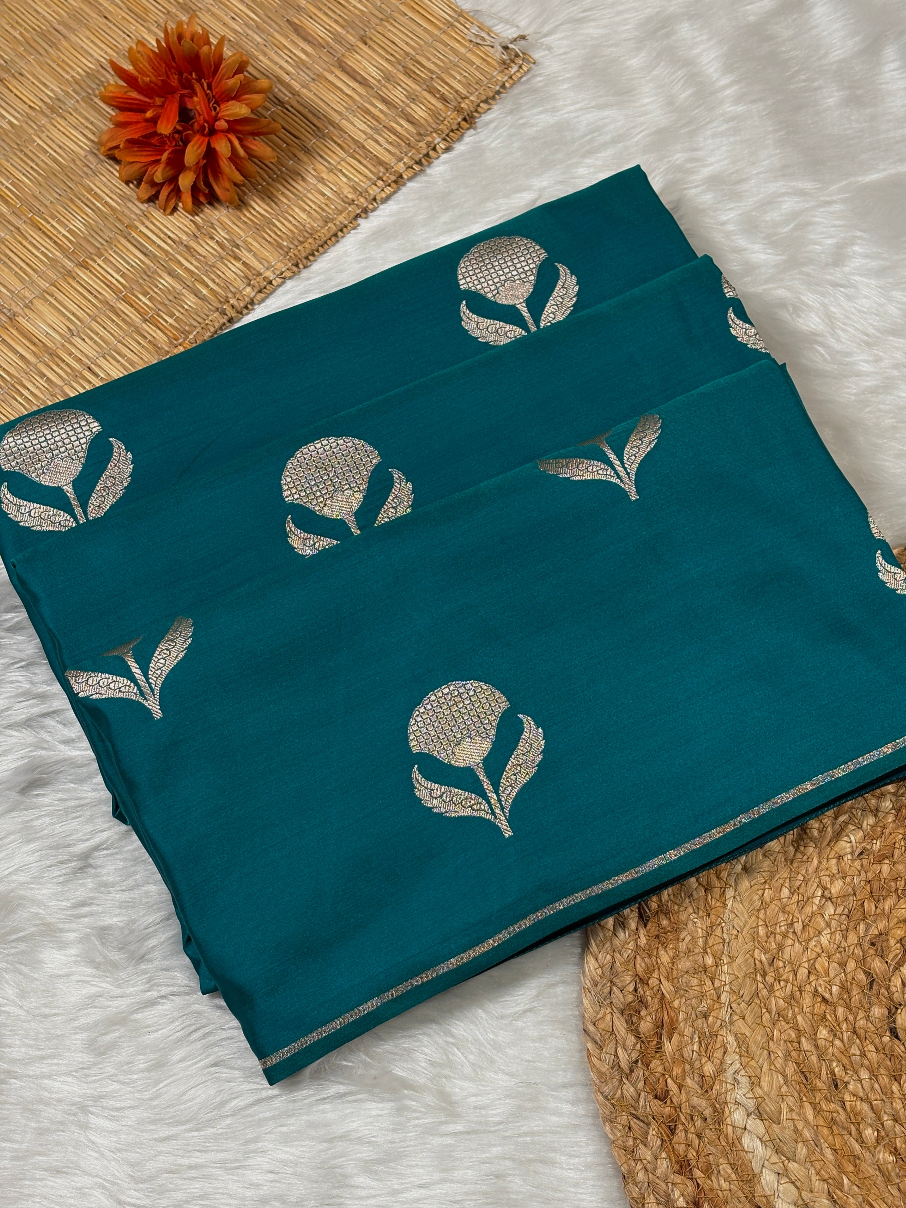 Premium Mashru Katan Banarasi Saree