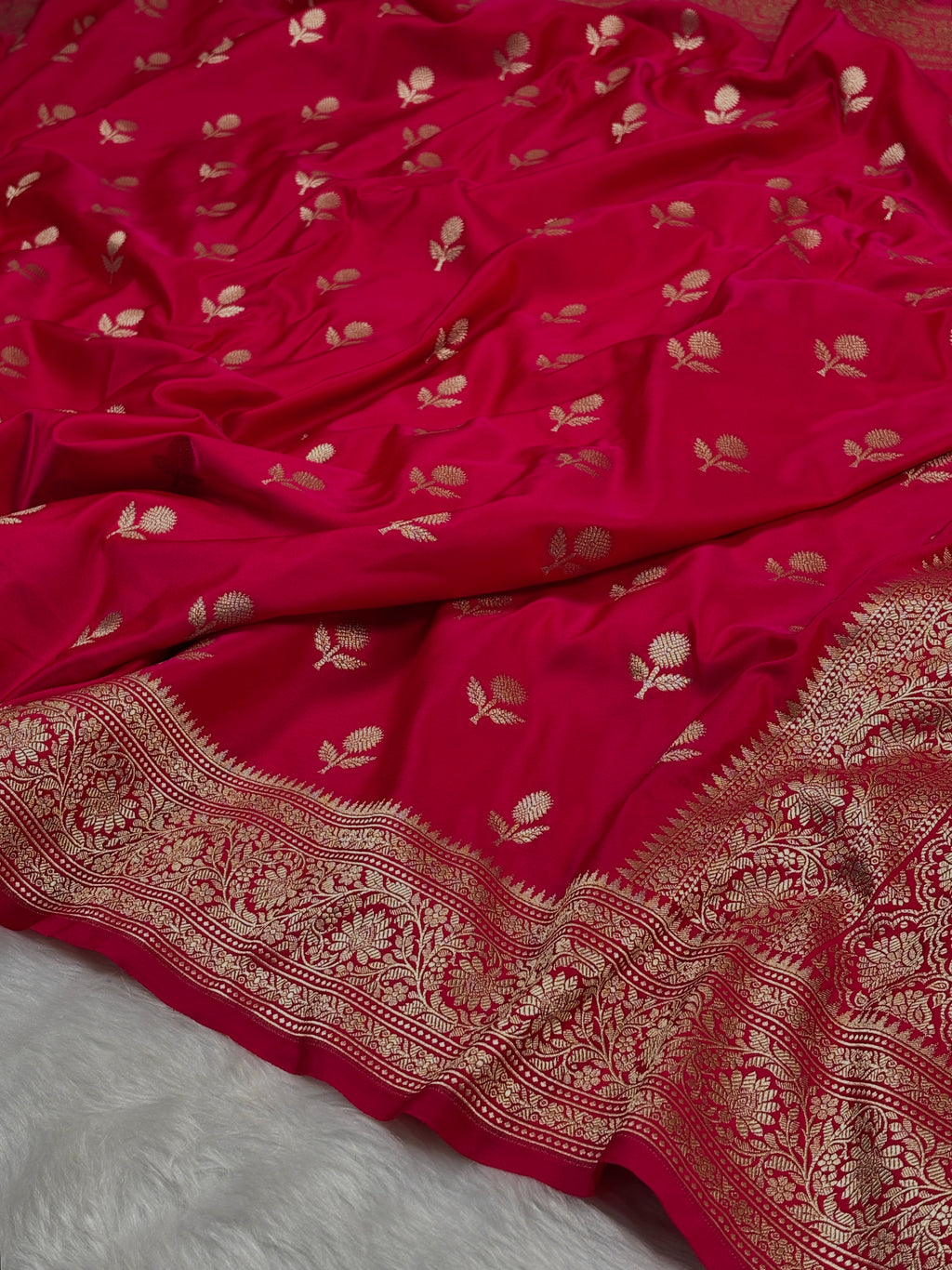Mashru Katan Banarasi Saree