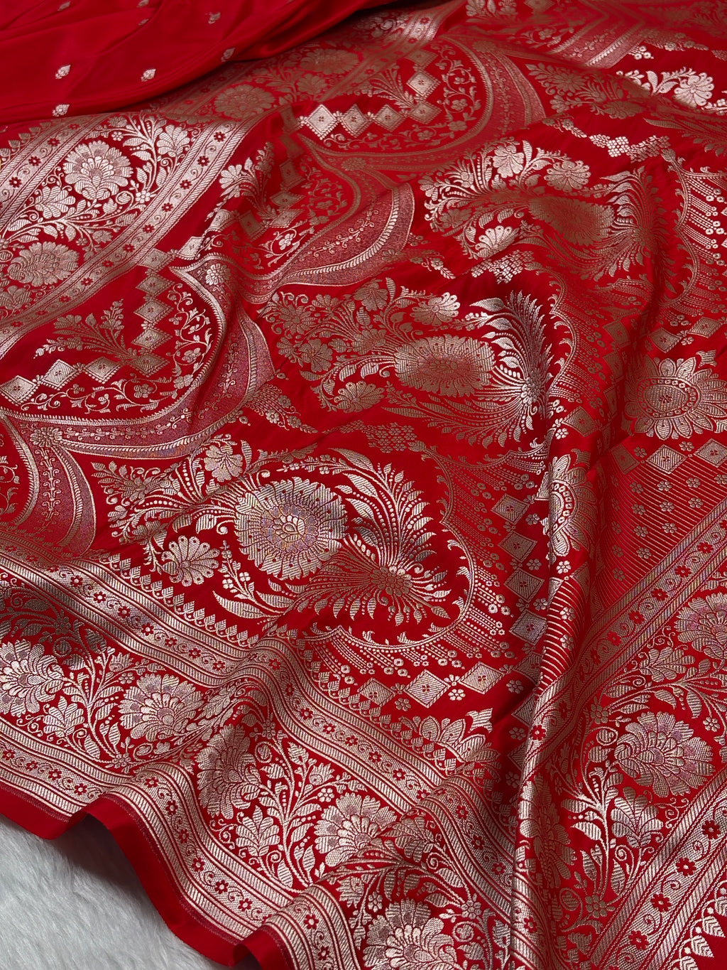 Mashru Katan Banarasi Saree
