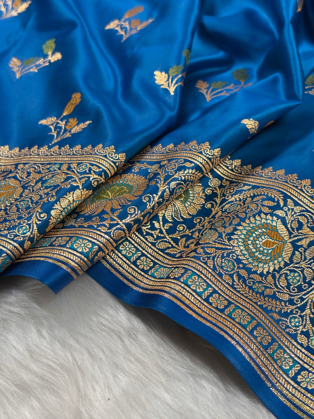 Premium Mashru Katan Banarasi Saree