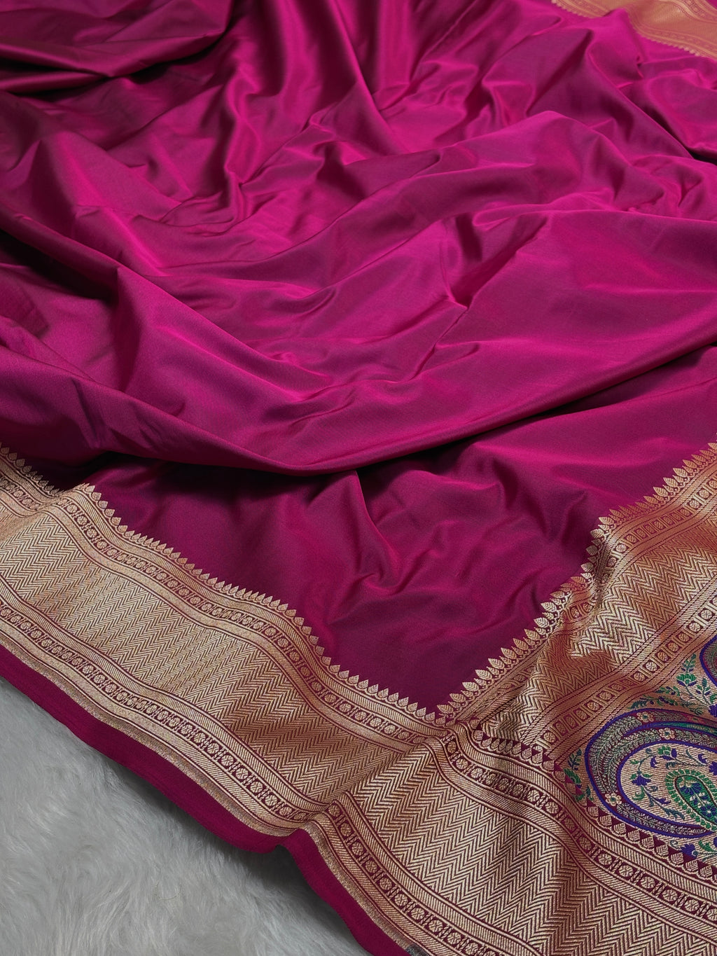 Premium Mashru Katan Banarasi Saree