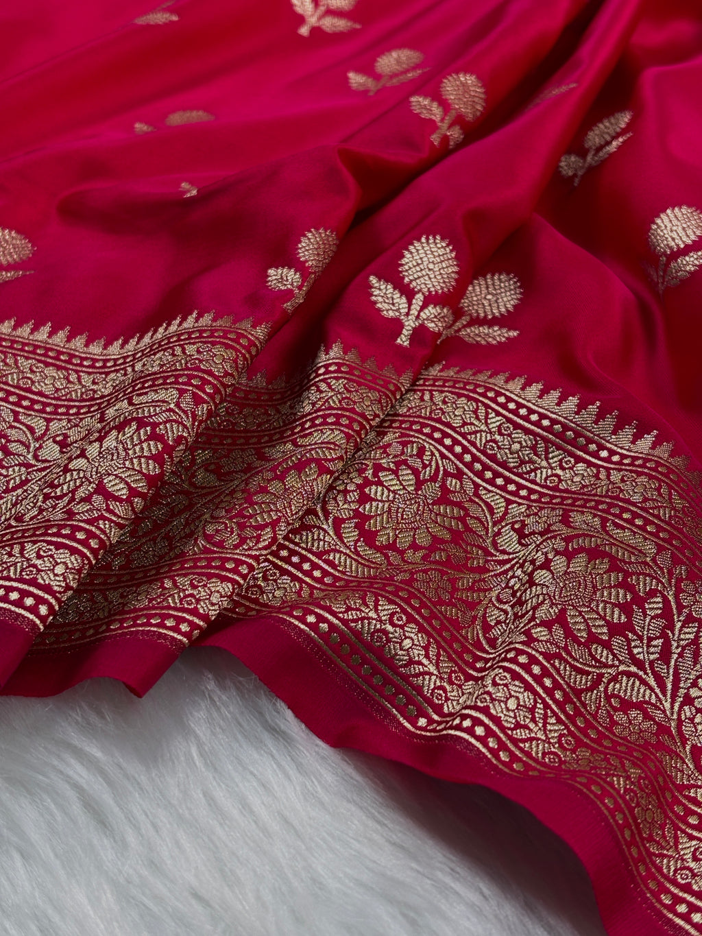 Mashru Katan Banarasi Saree