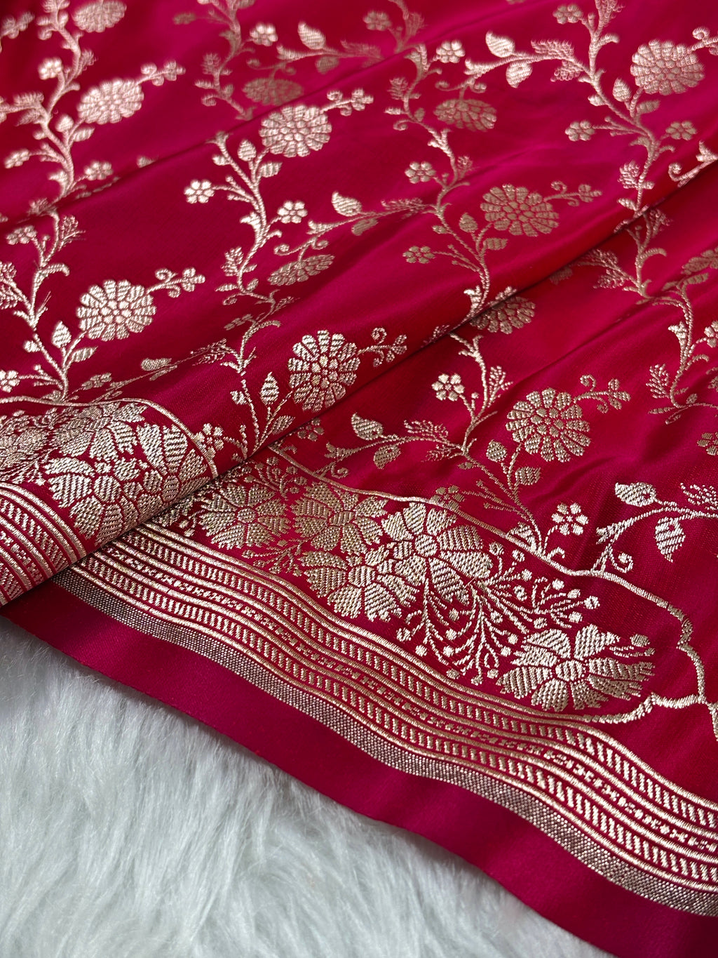 Mashru Katan Banarasi Saree