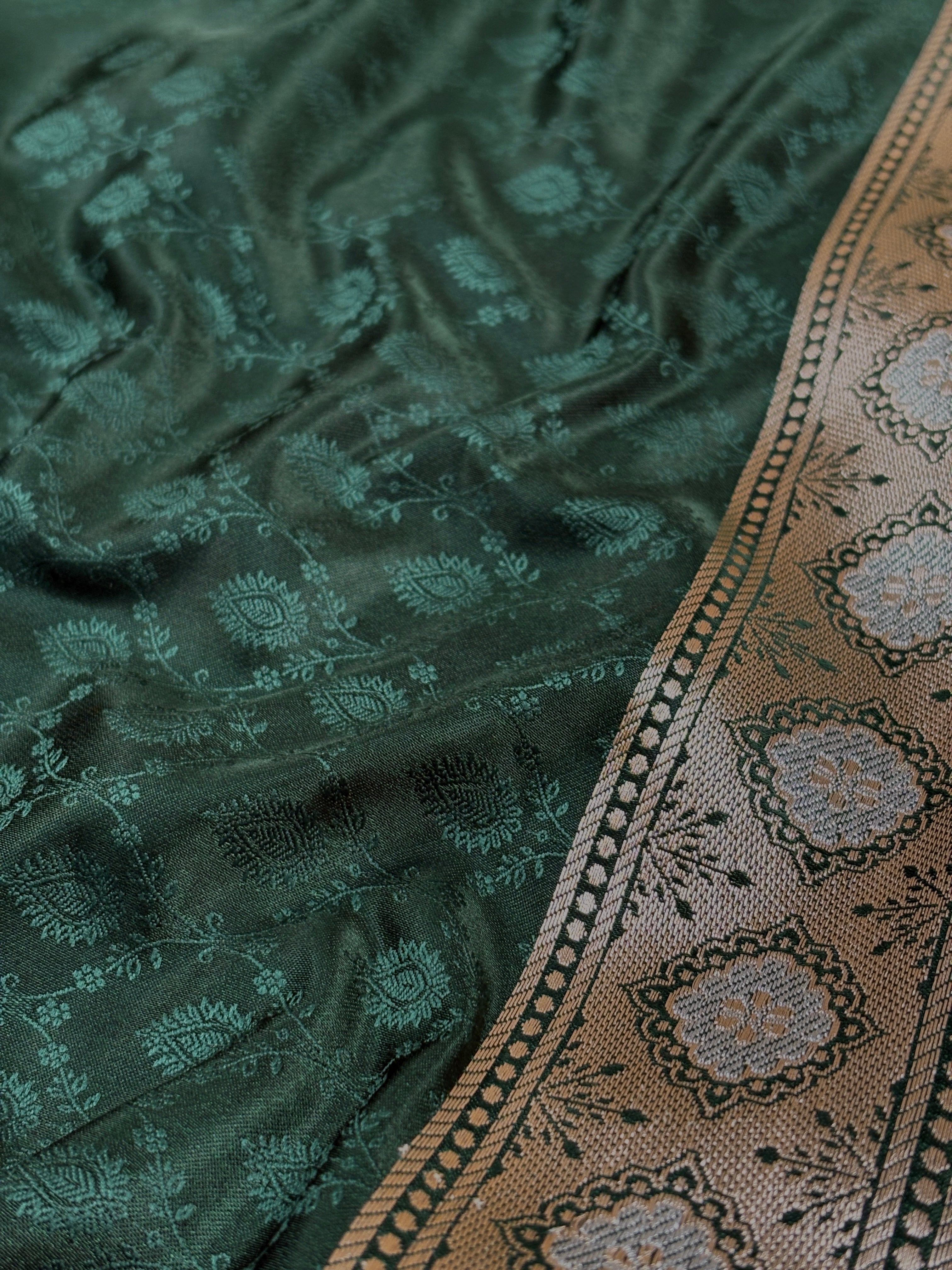 Mashru Katan Banarasi Saree