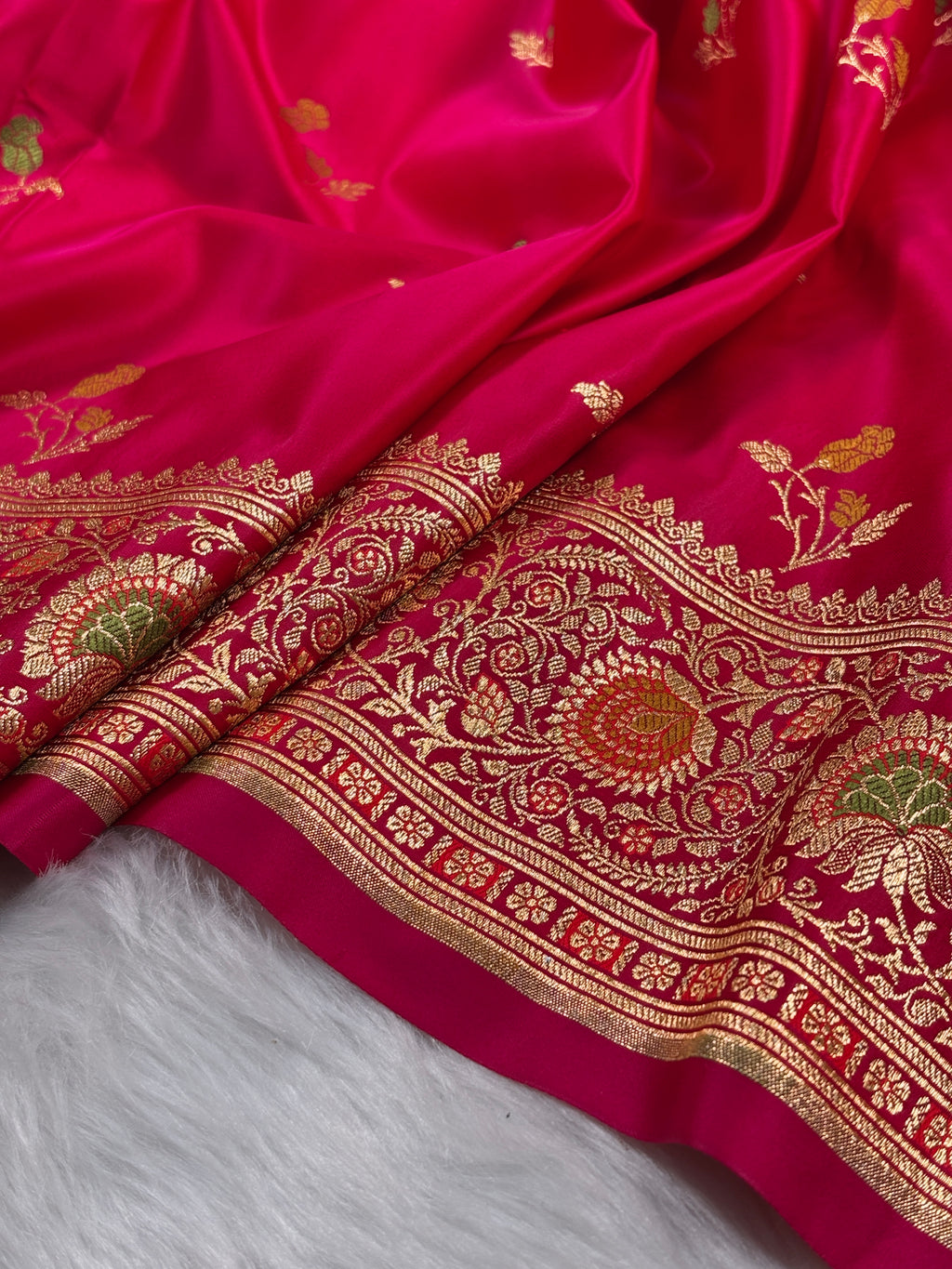 Premium Mashru Katan Banarasi Saree
