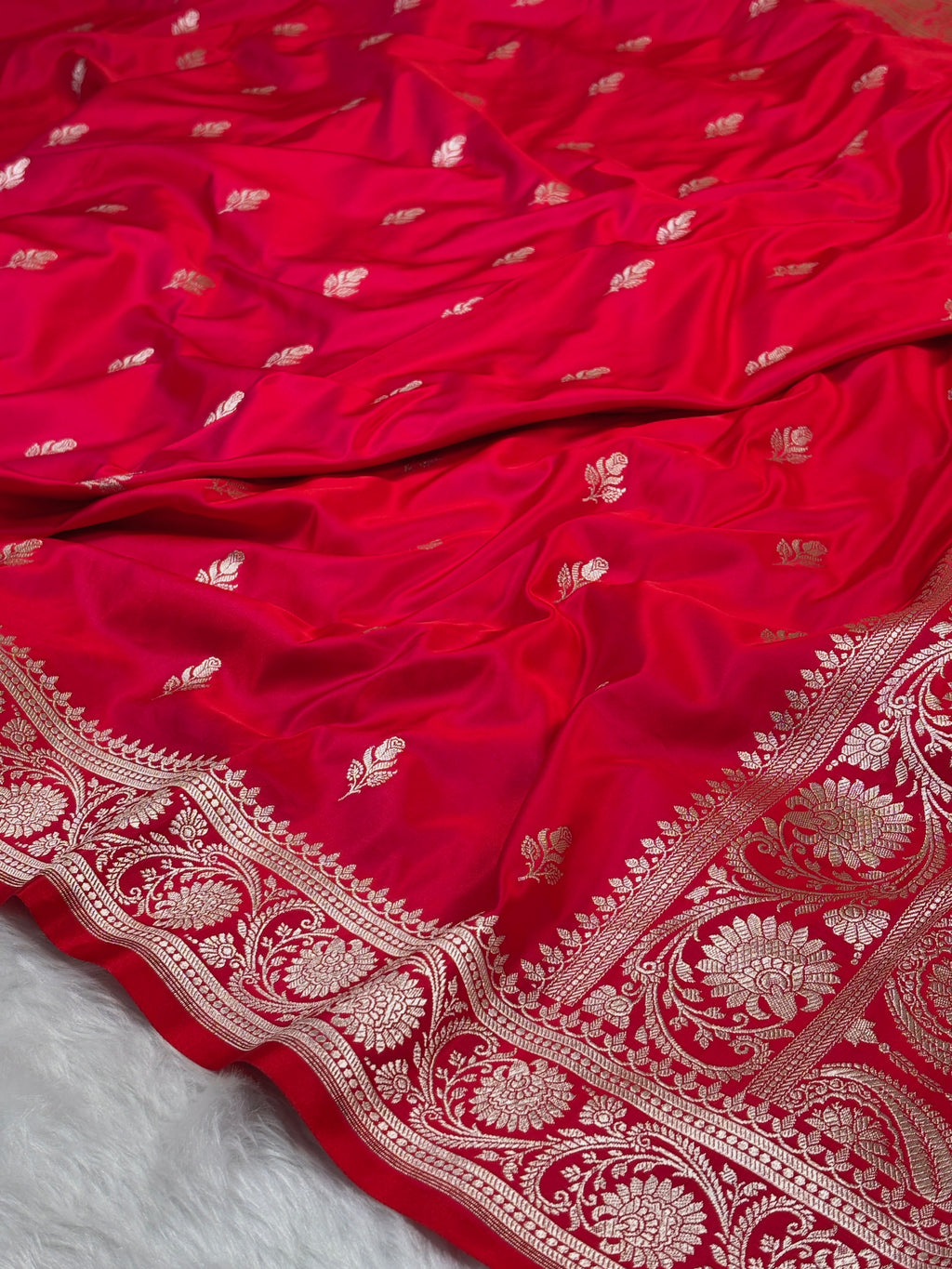Mashru Katan Banarasi Saree