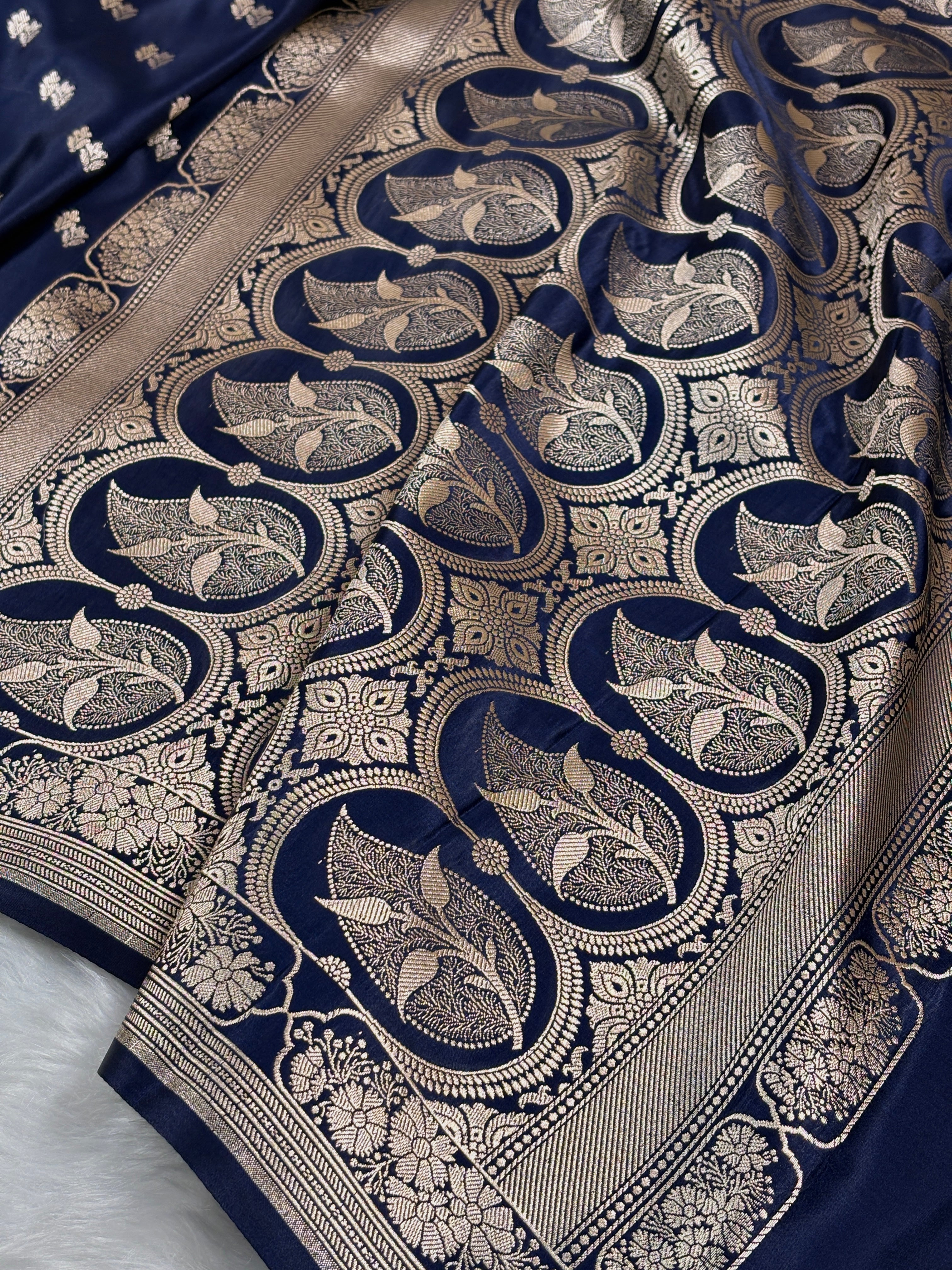 Mashru Katan Banarasi Saree