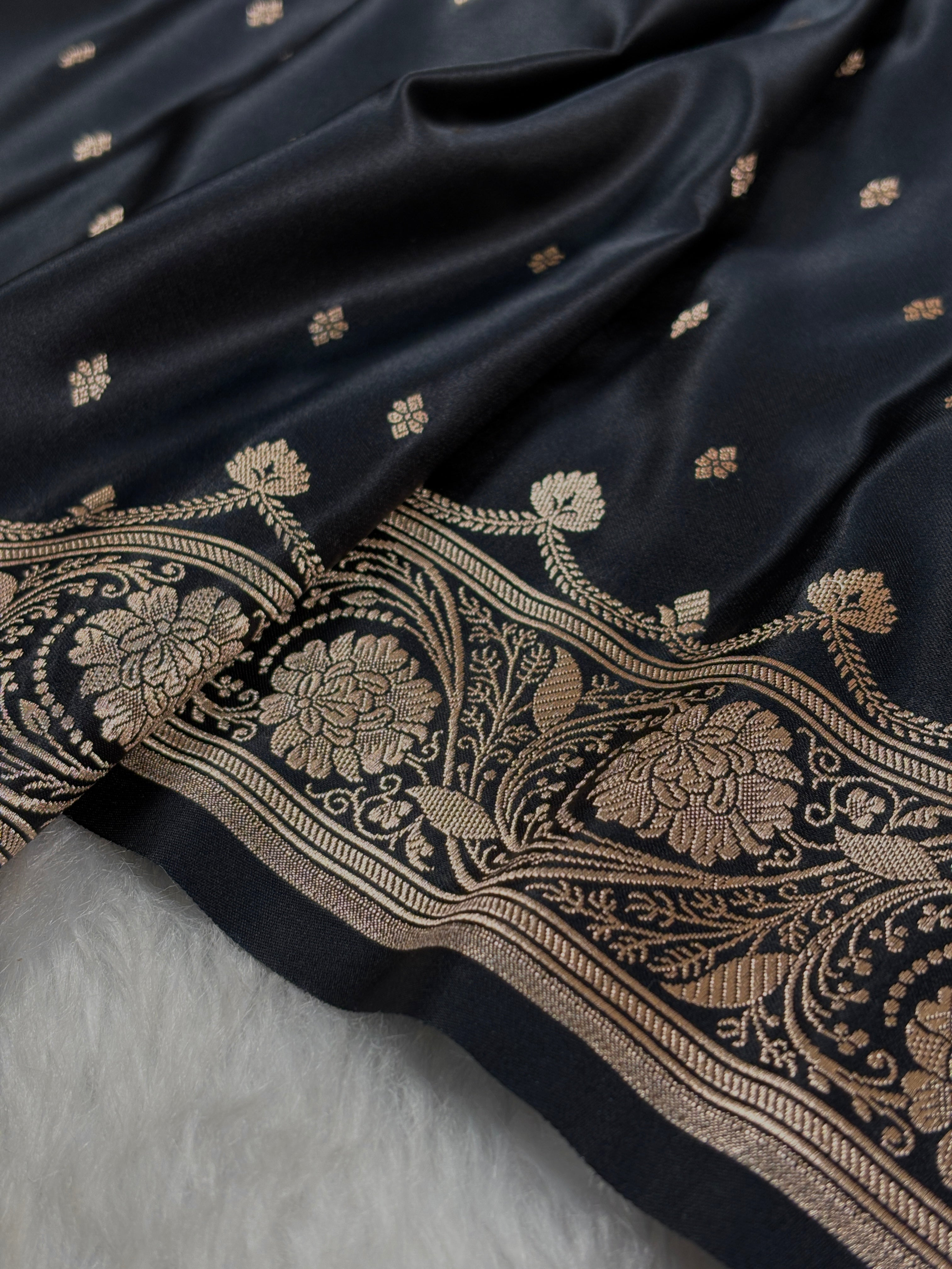 Mashru Katan Banarasi Saree