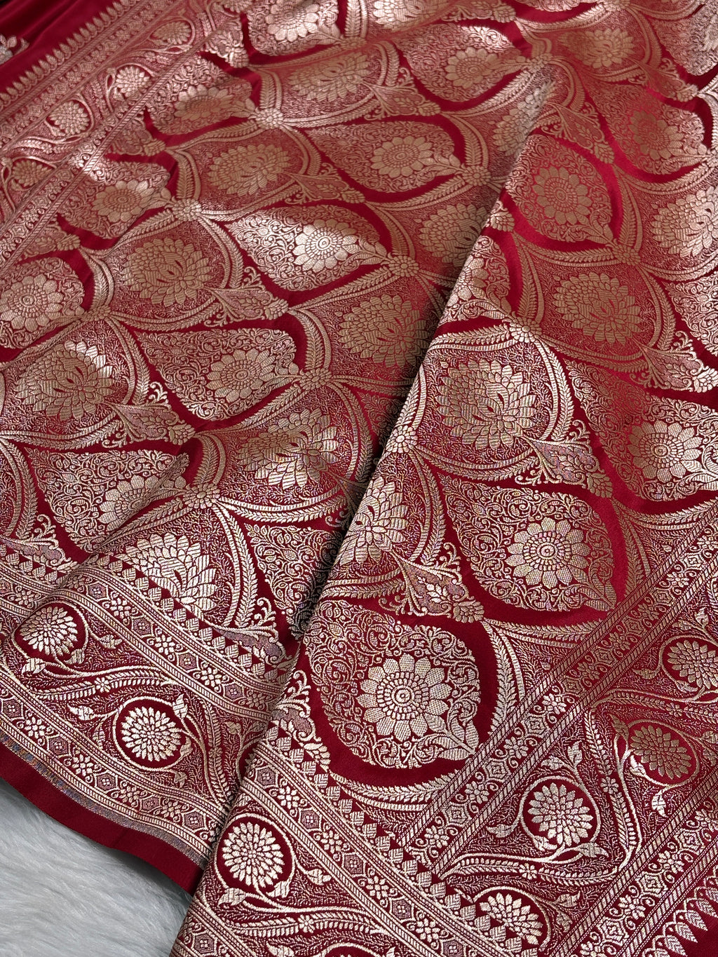Mashru Katan Banarasi Saree