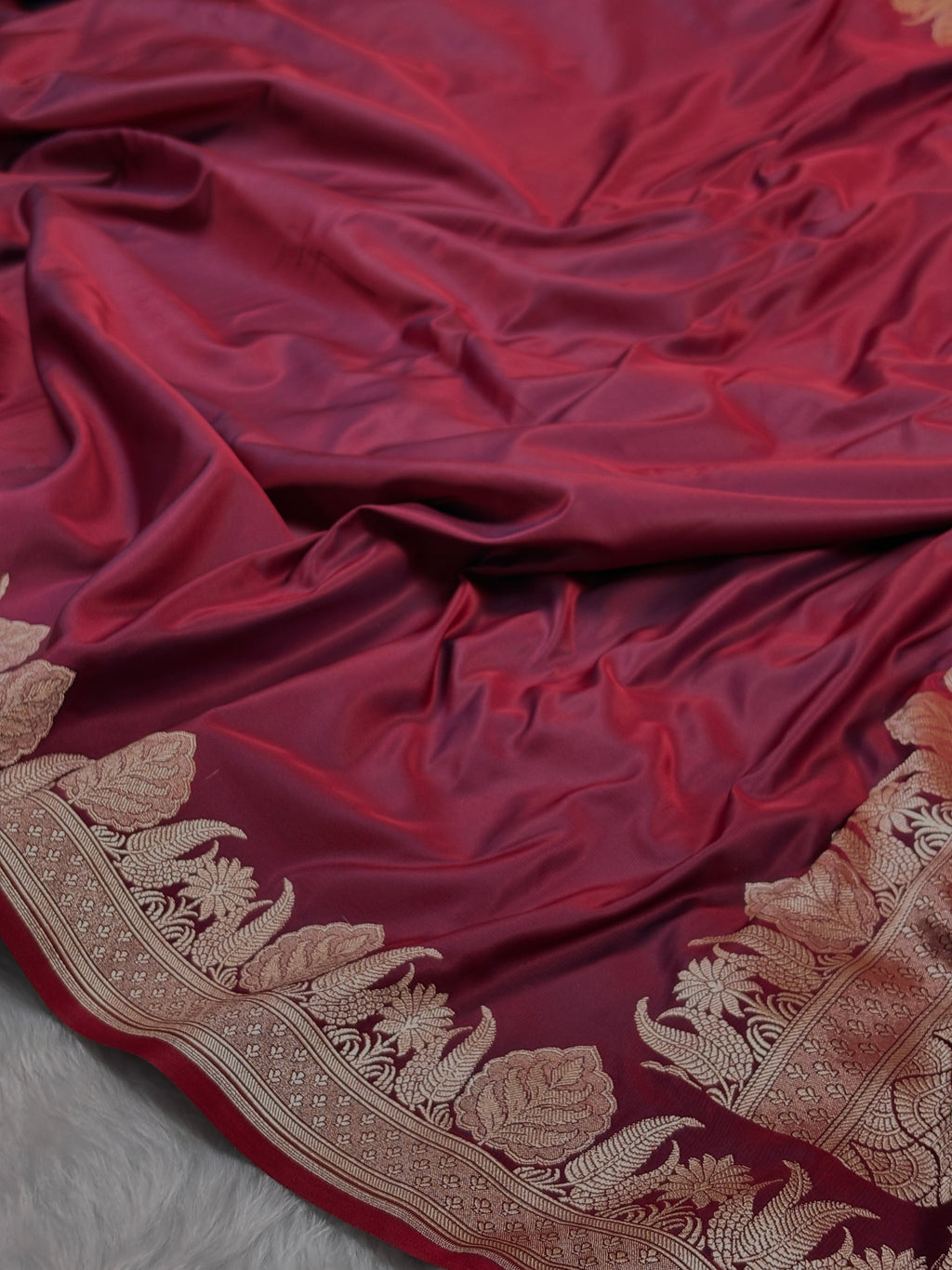 Premium Mashru Katan Banarasi Saree