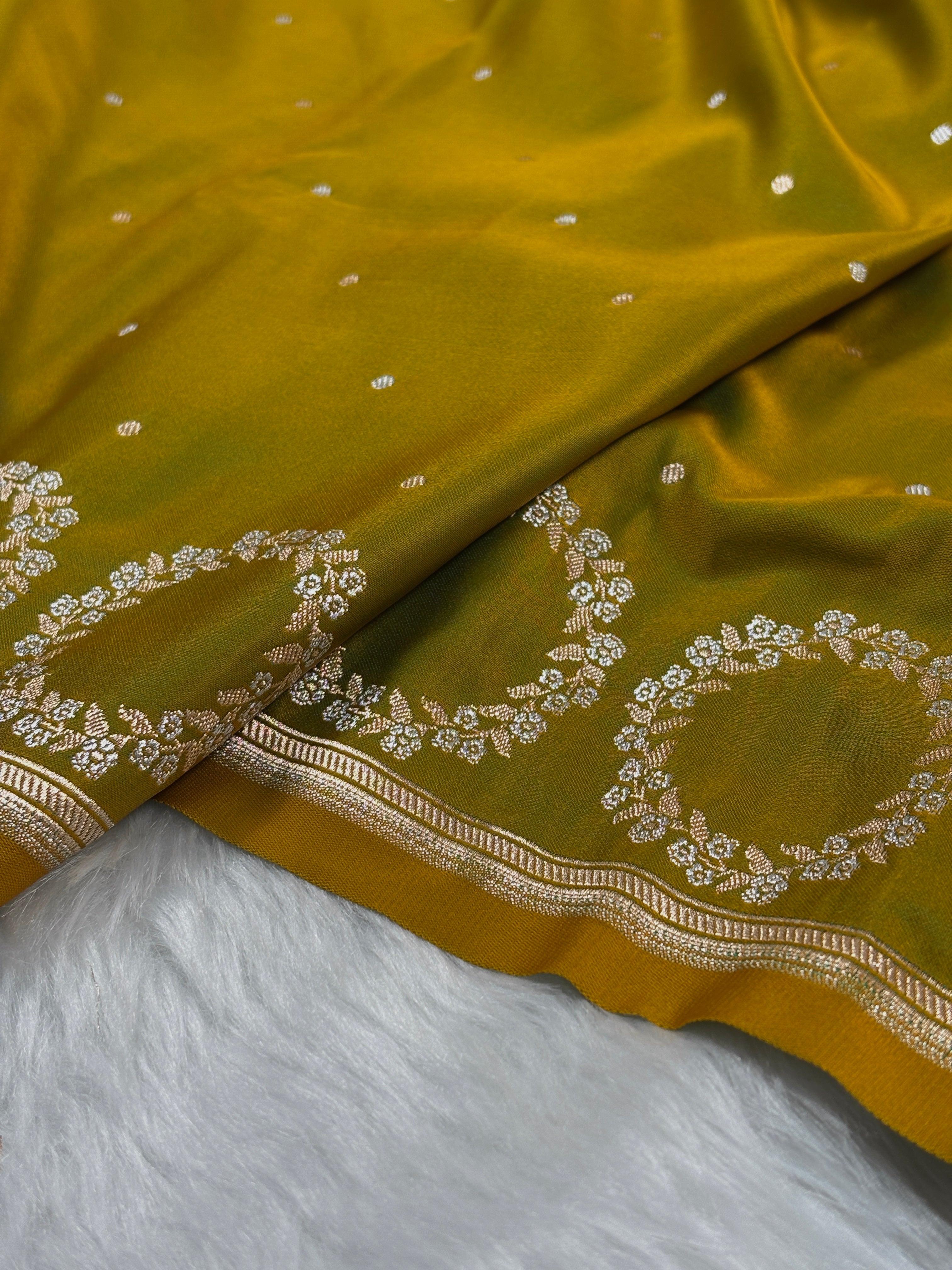 Premium Mashru Katan Banarasi Saree
