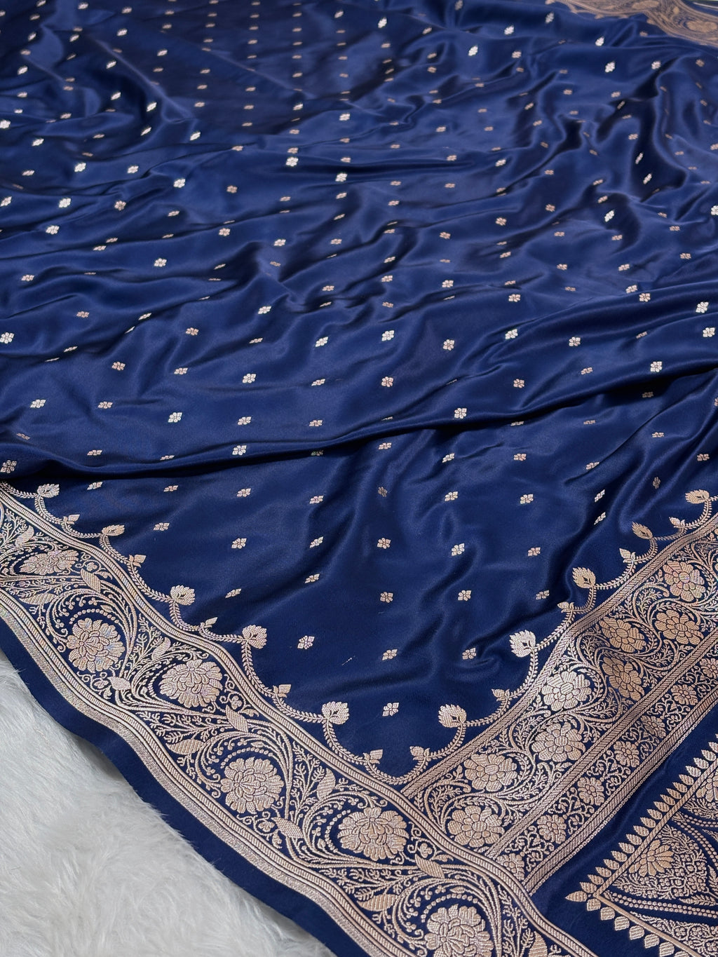 Mashru Katan Banarasi Saree
