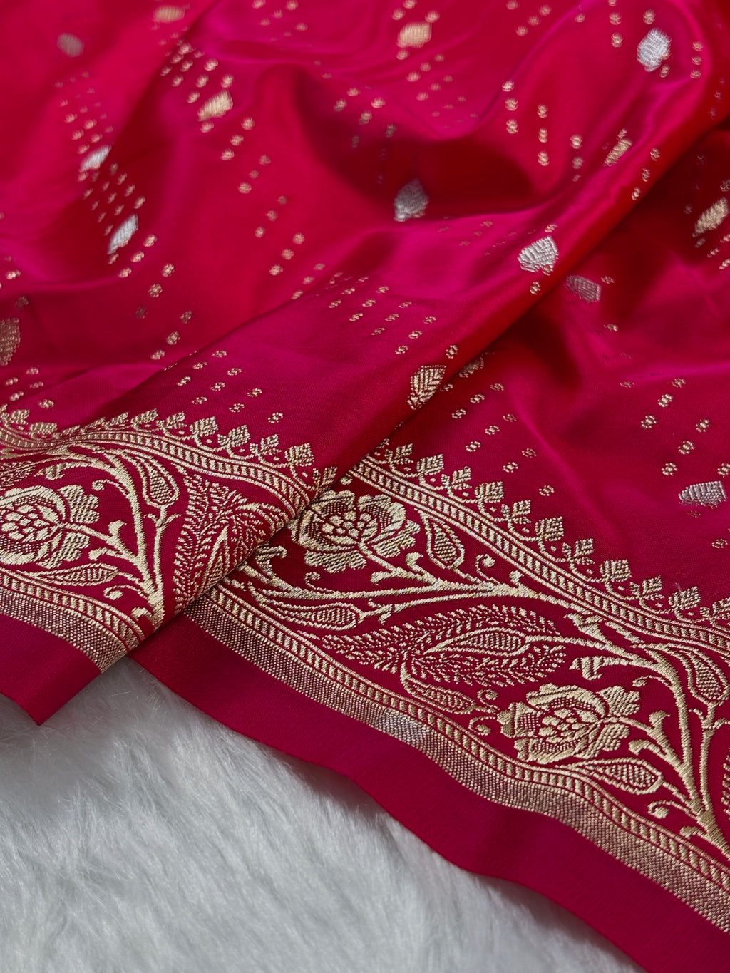 Mashru Katan Banarasi Saree