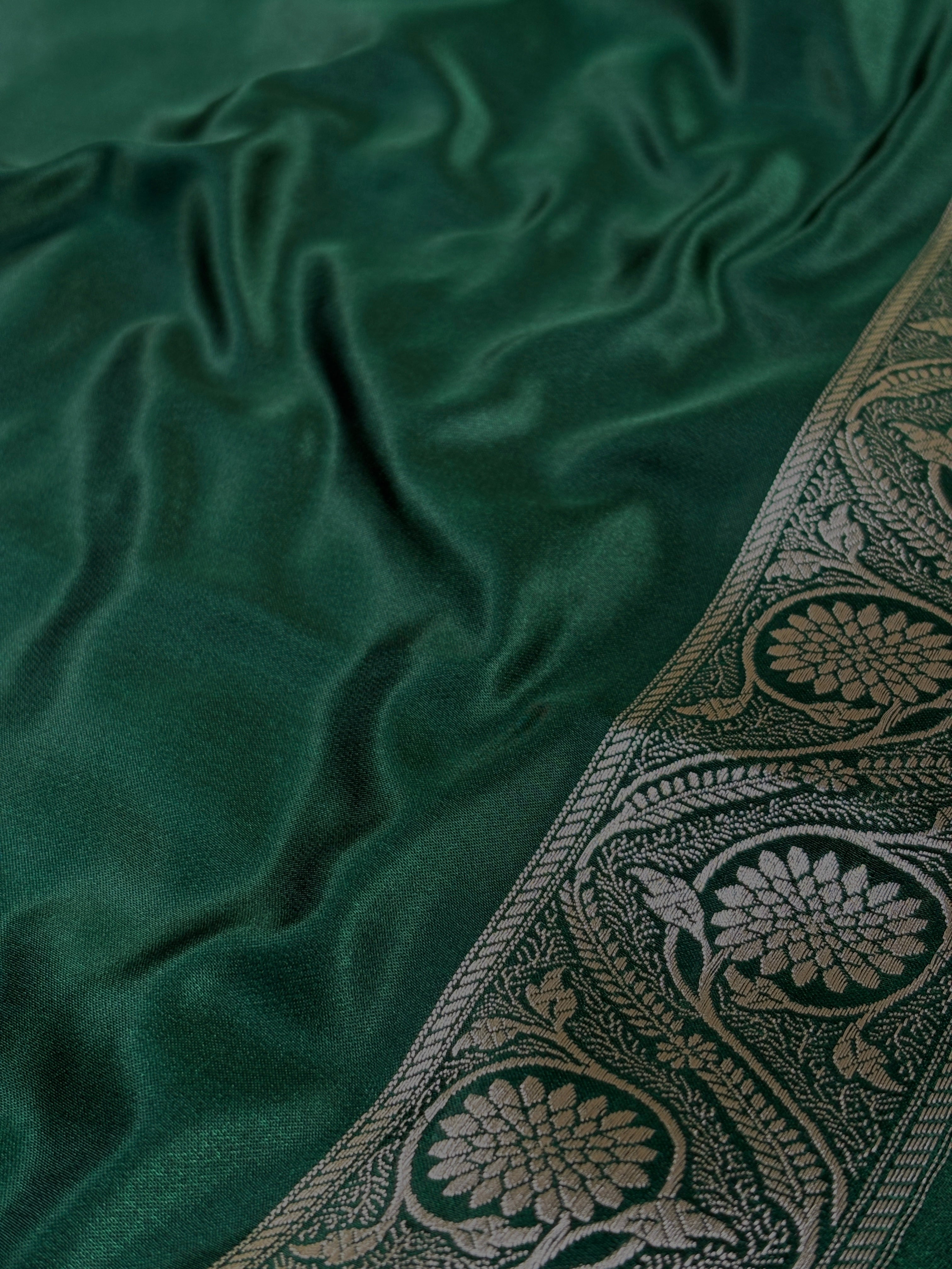 Mashru Katan Banarasi Saree