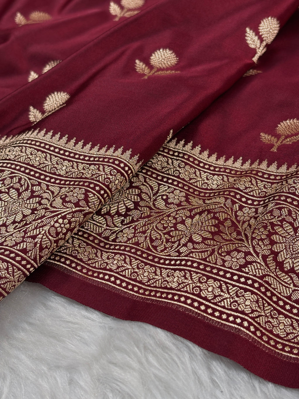 Mashru Katan Banarasi Saree