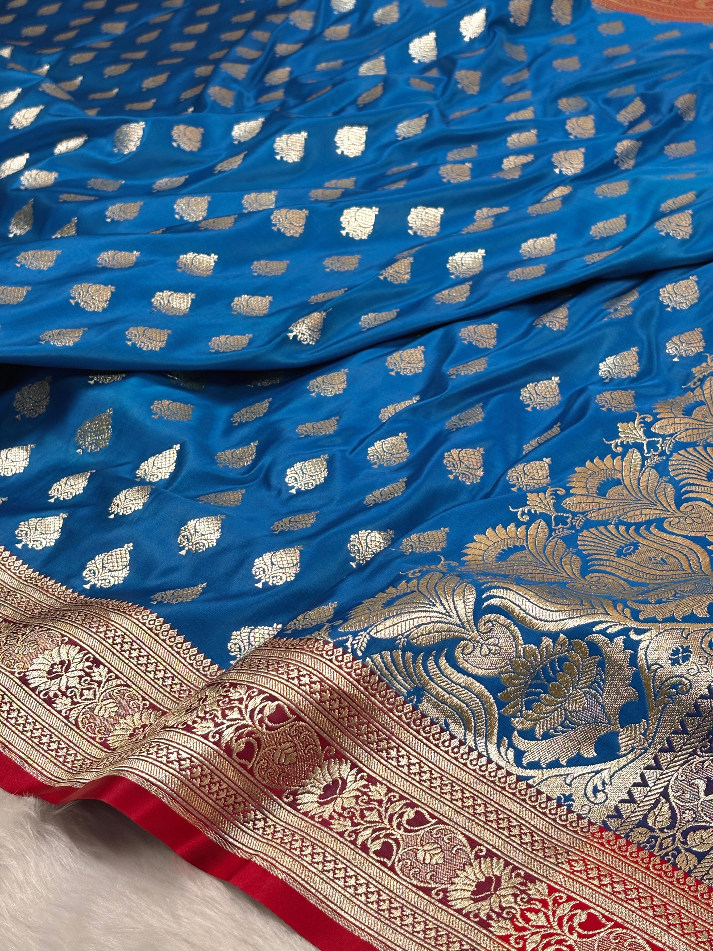 Mashru Satin Banarasi Saree