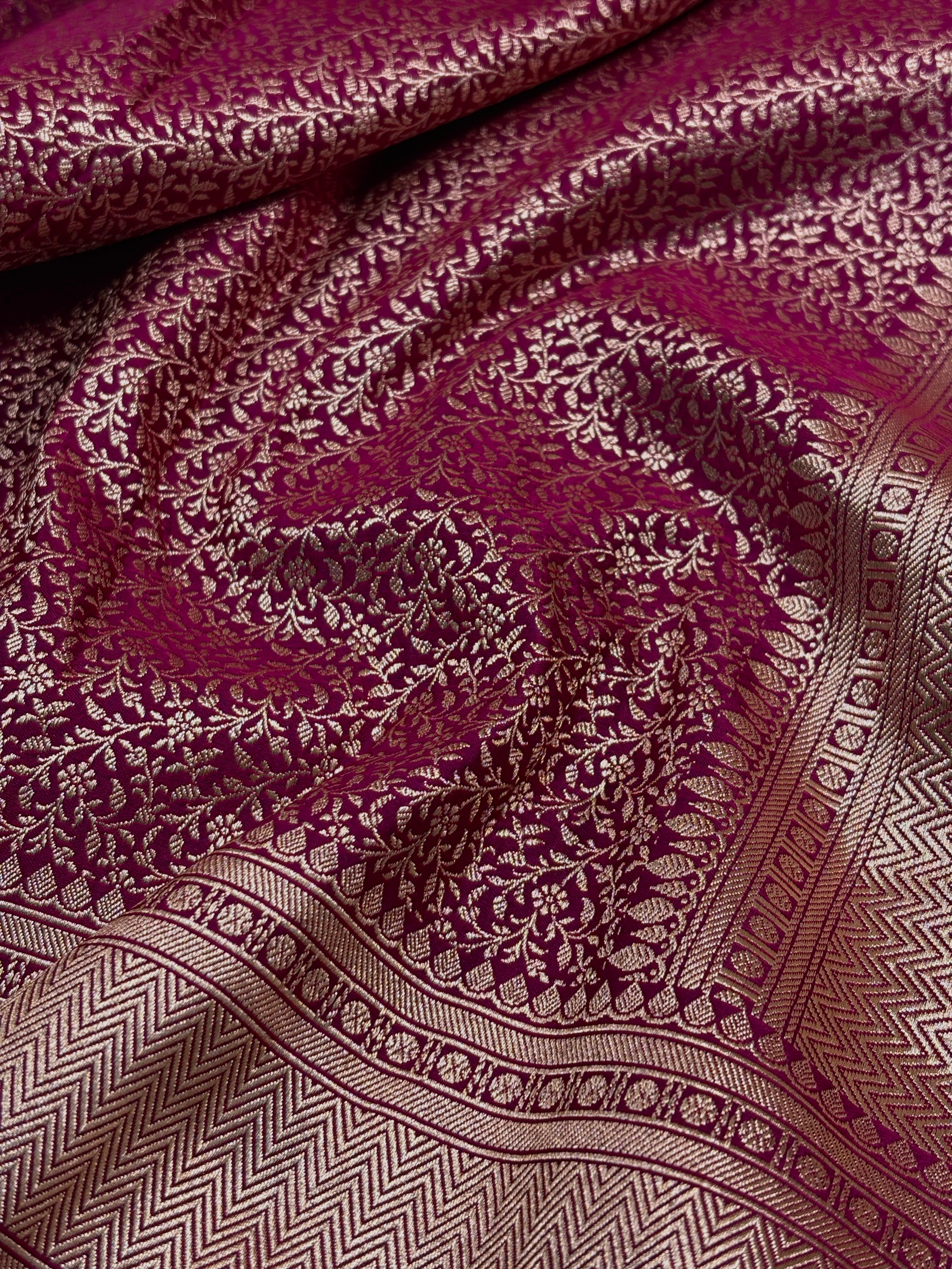 Premium Mashru Katan Banarasi Saree