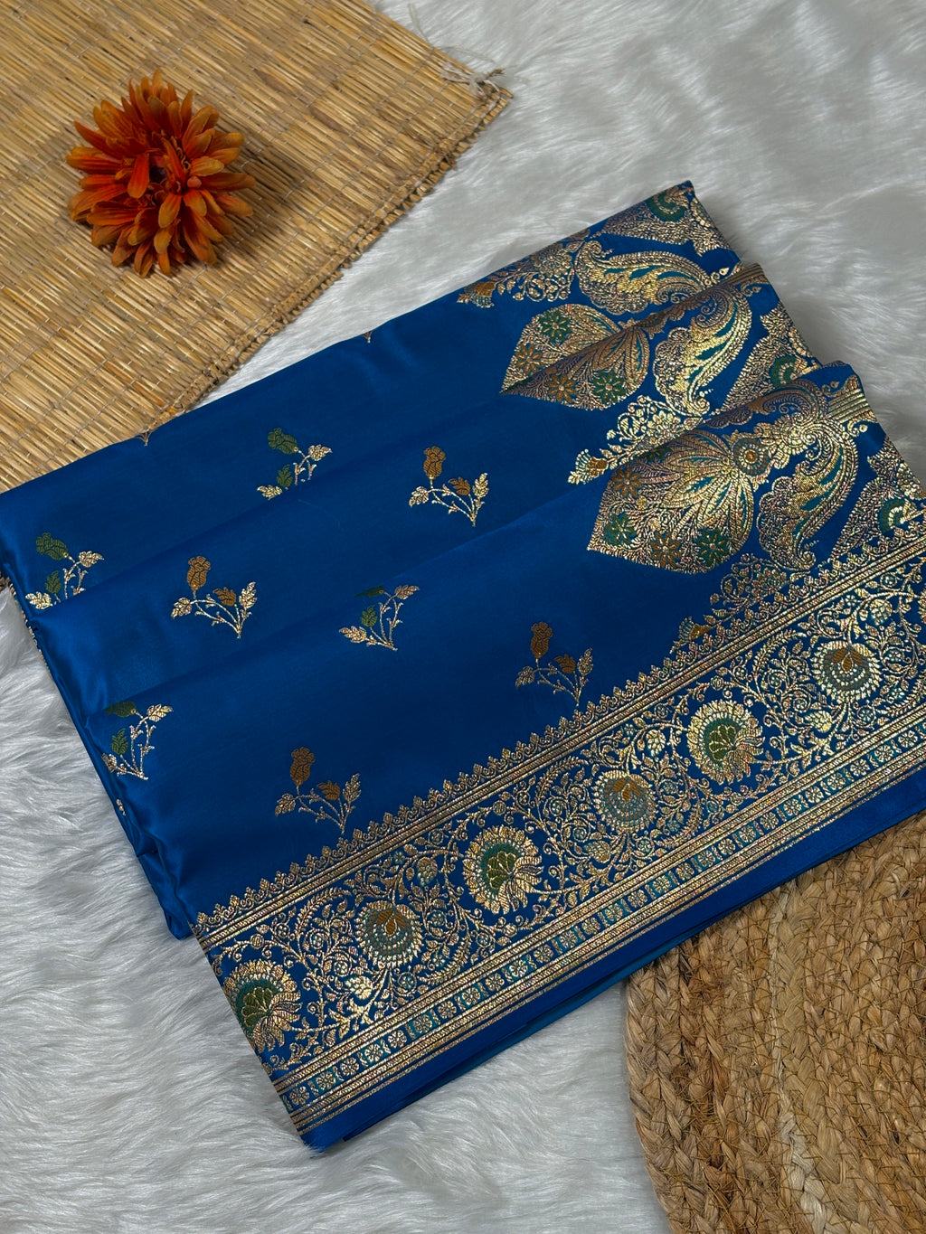 Premium Mashru Katan Banarasi Saree