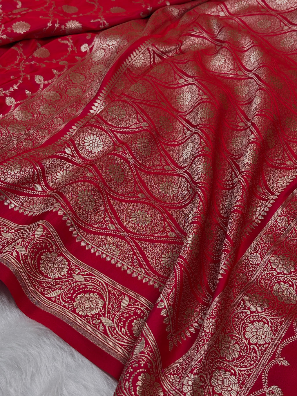 Mashru Katan Banarasi Saree