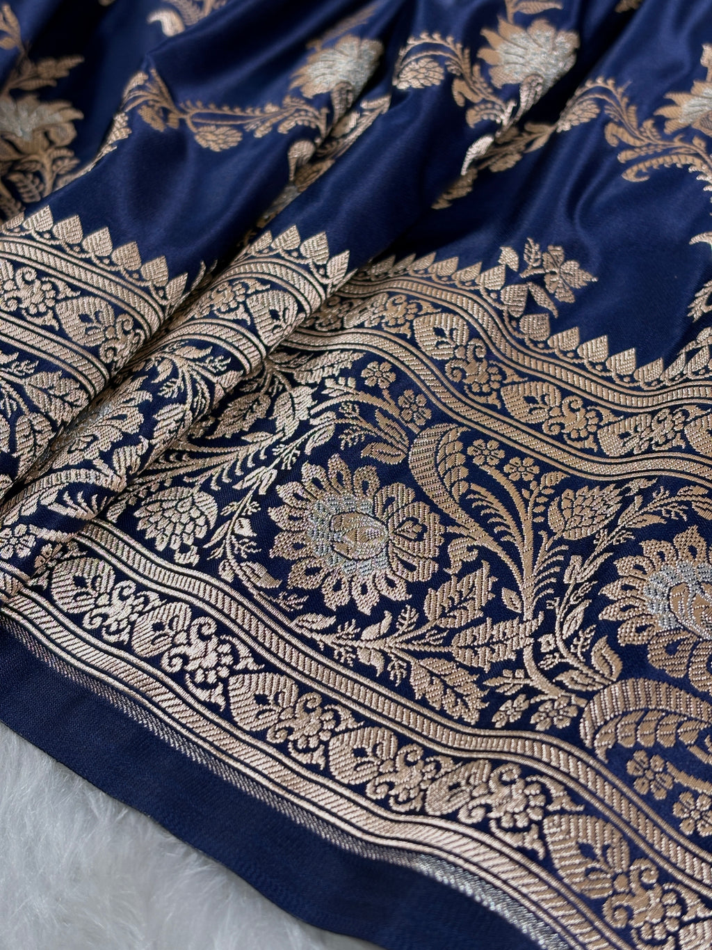 Mashru Katan Banarasi Saree