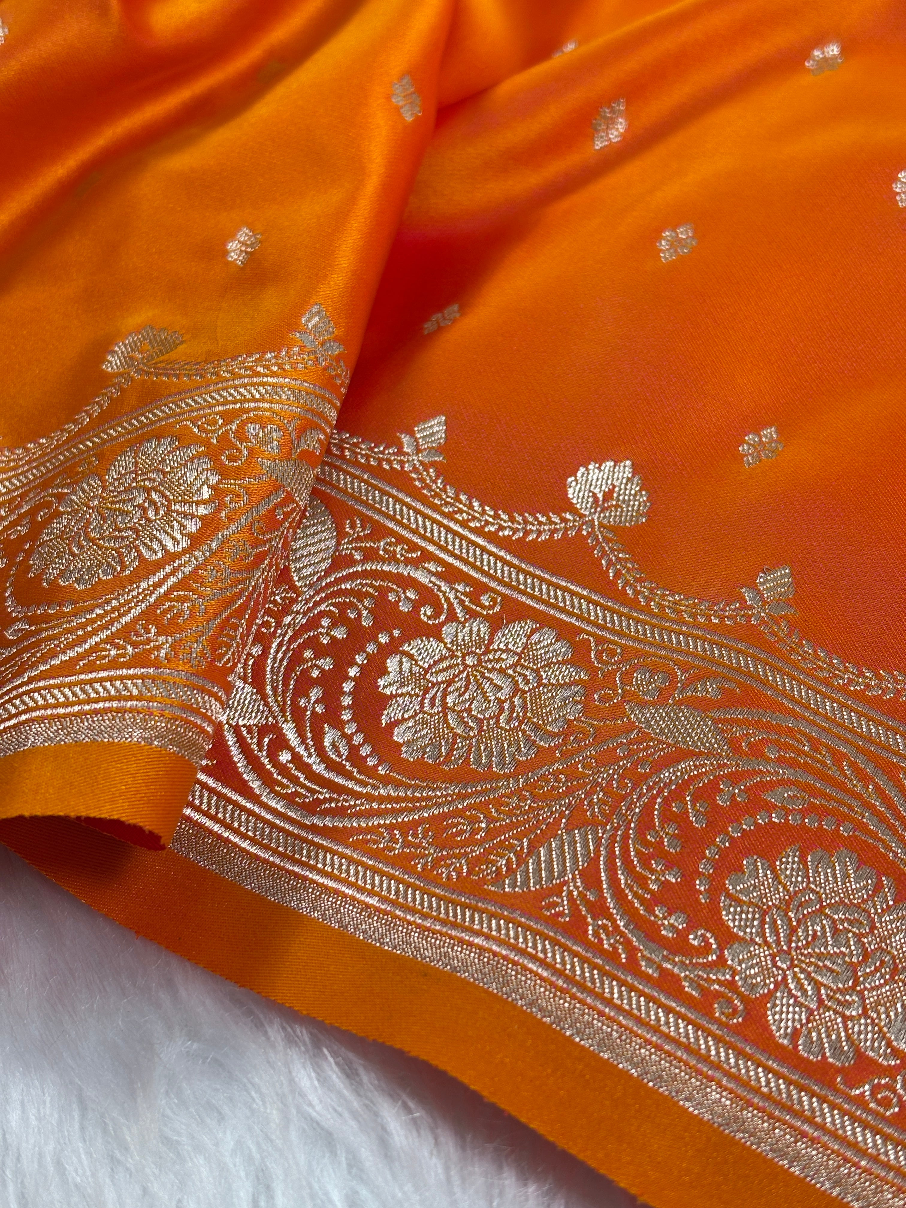 Mashru Katan Banarasi Saree